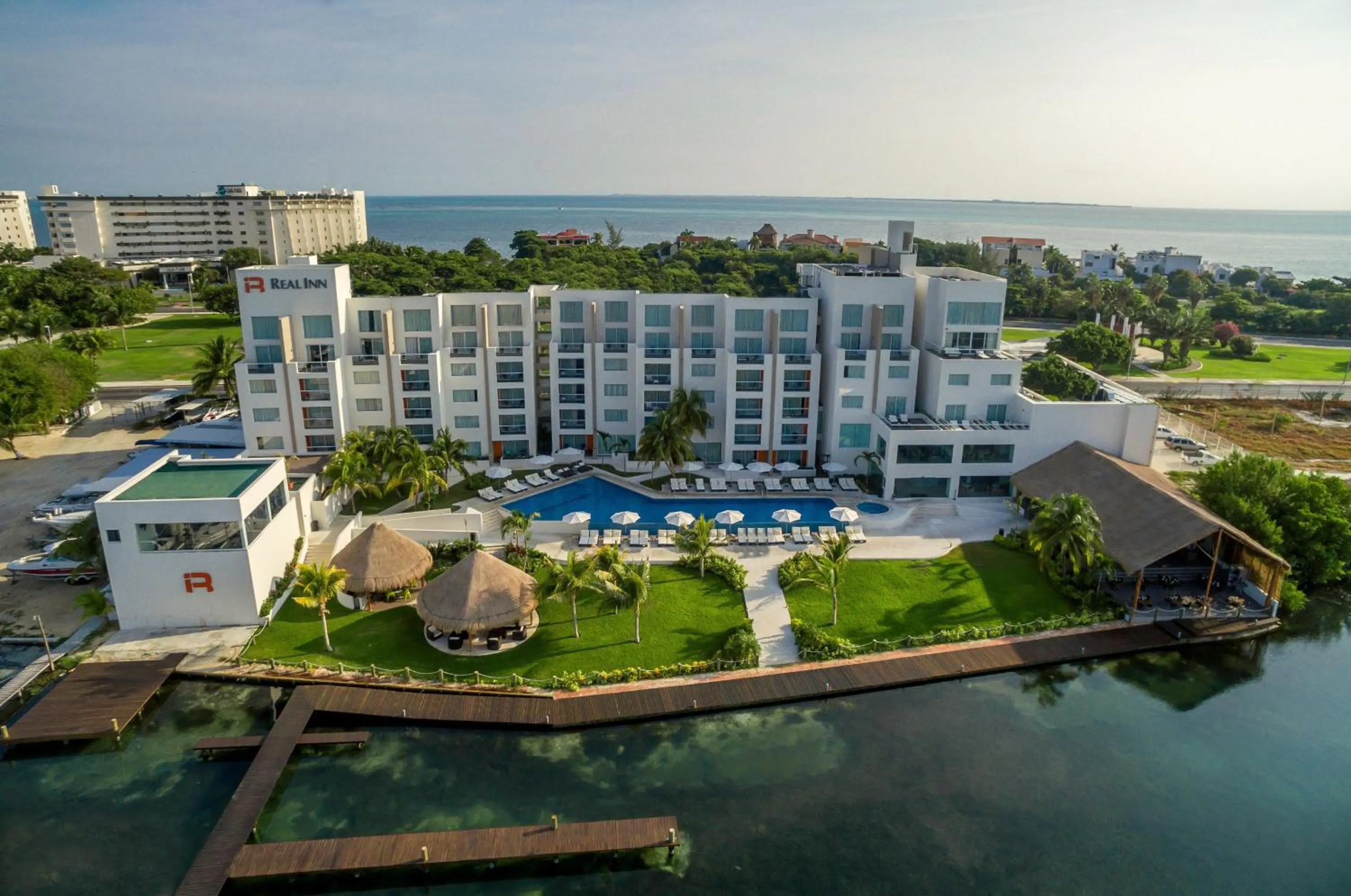 Bird's eye view in Real Inn Cancún