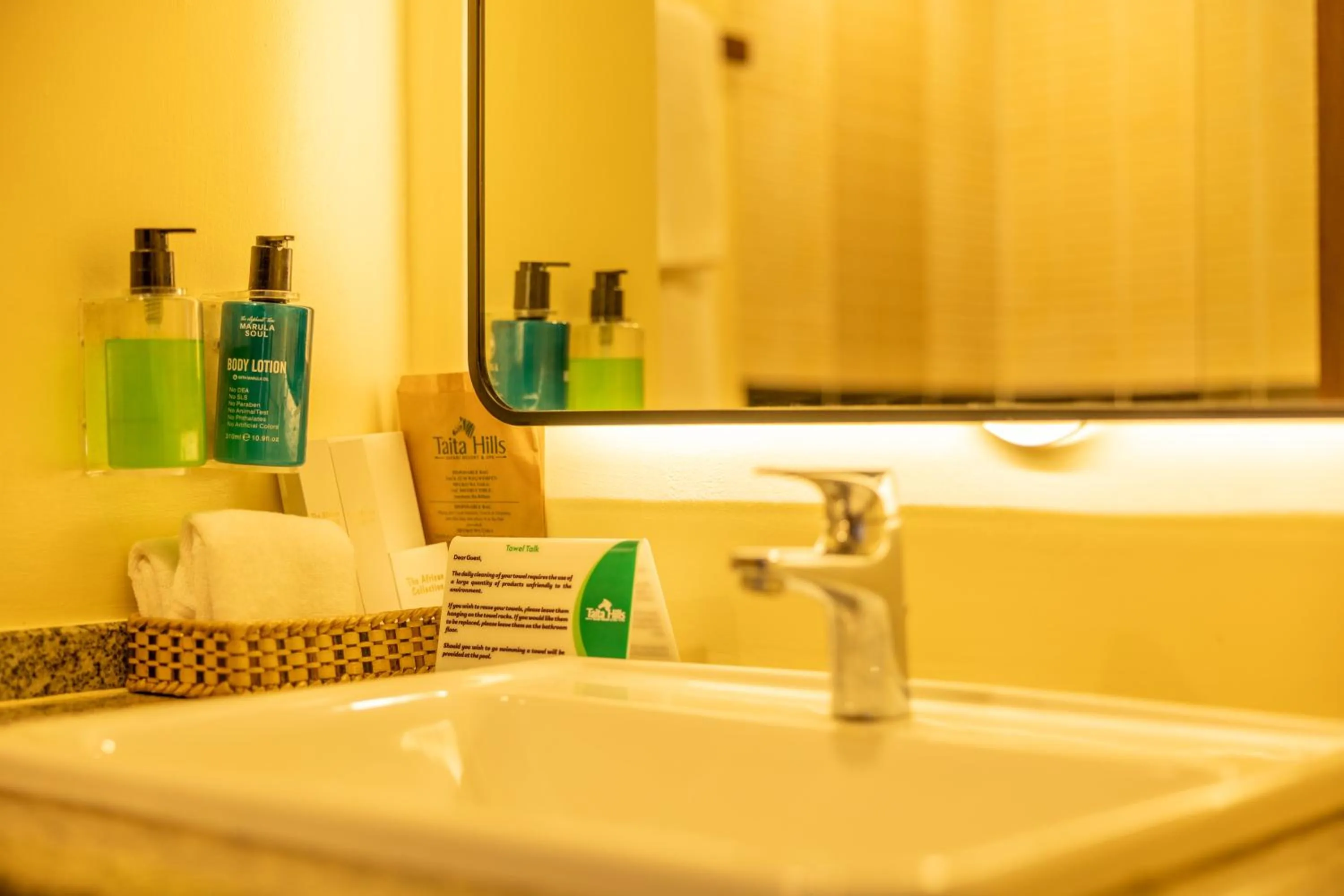 Bathroom in Taita Hills Safari Resort & Spa