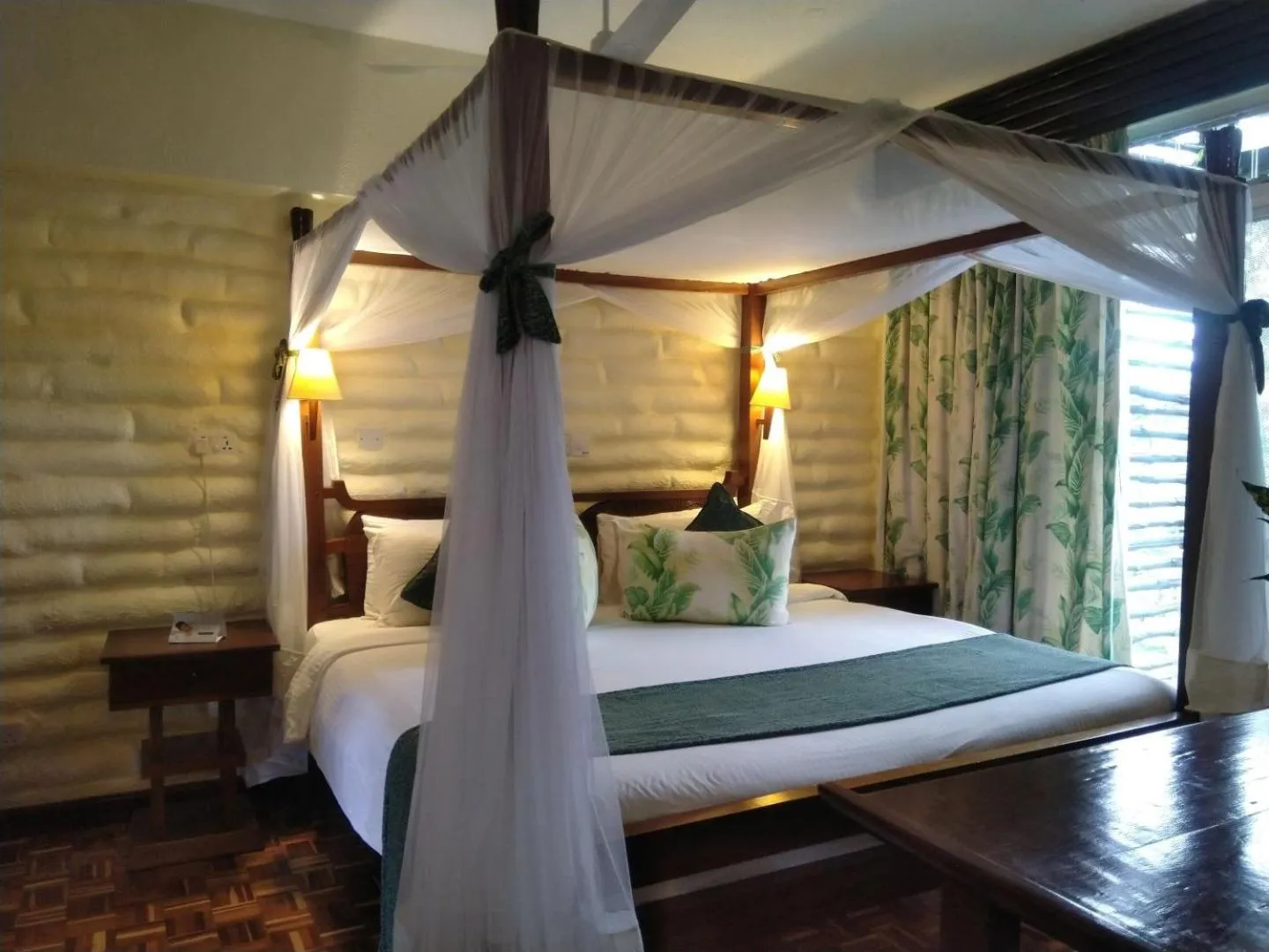 View (from property/room), Bed in Taita Hills Safari Resort & Spa