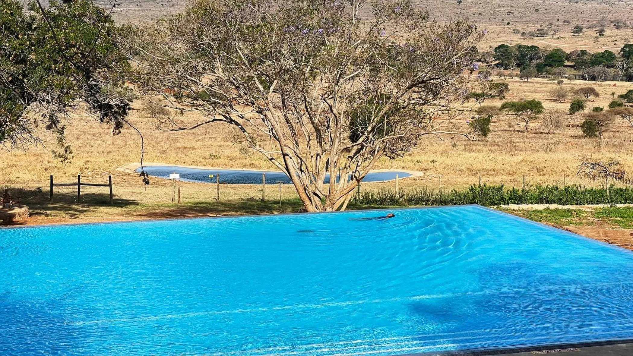 Swimming pool in Taita Hills Safari Resort & Spa