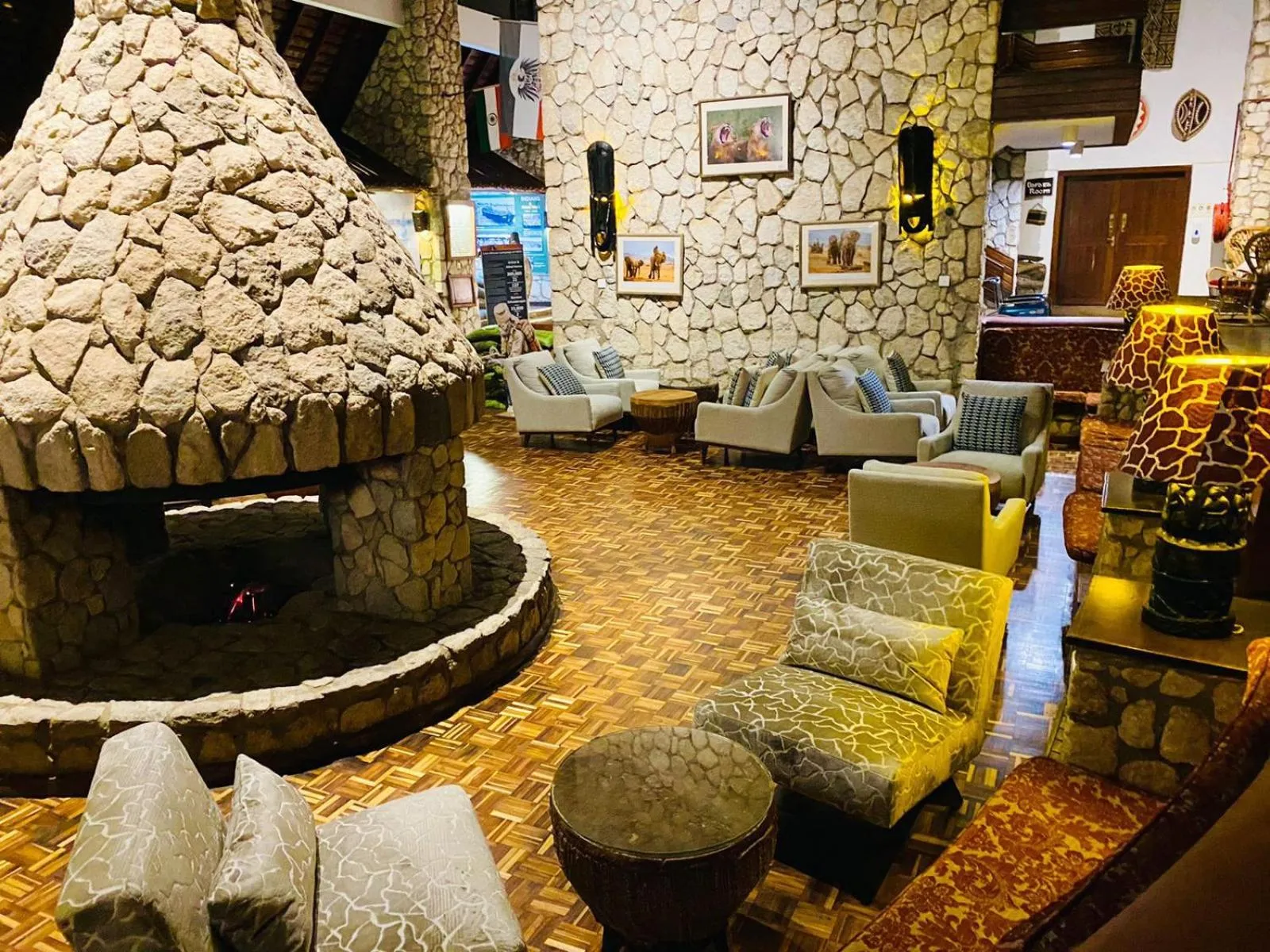 Lobby or reception in Taita Hills Safari Resort & Spa