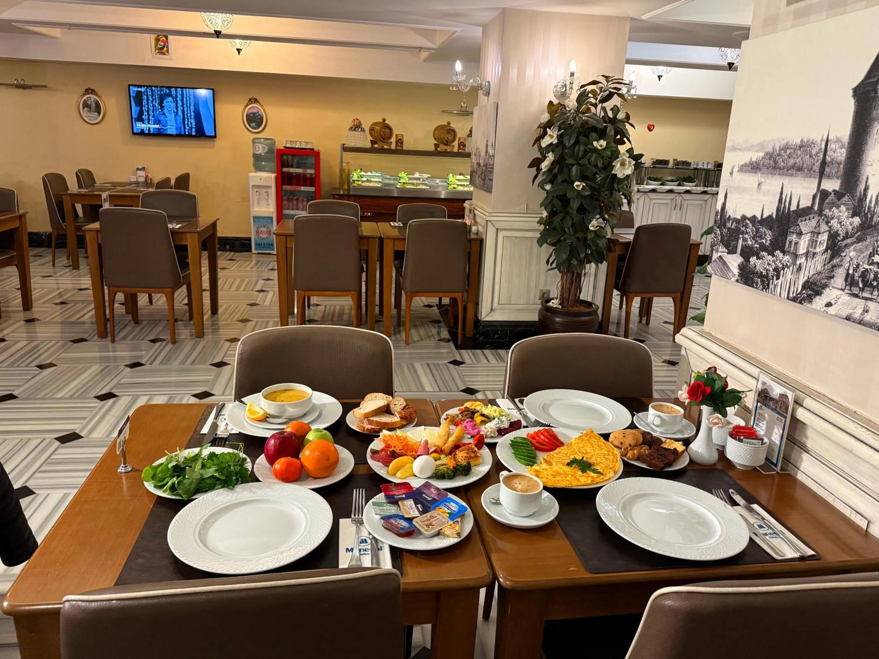 Breakfast in Manesol Old City Bosphorus