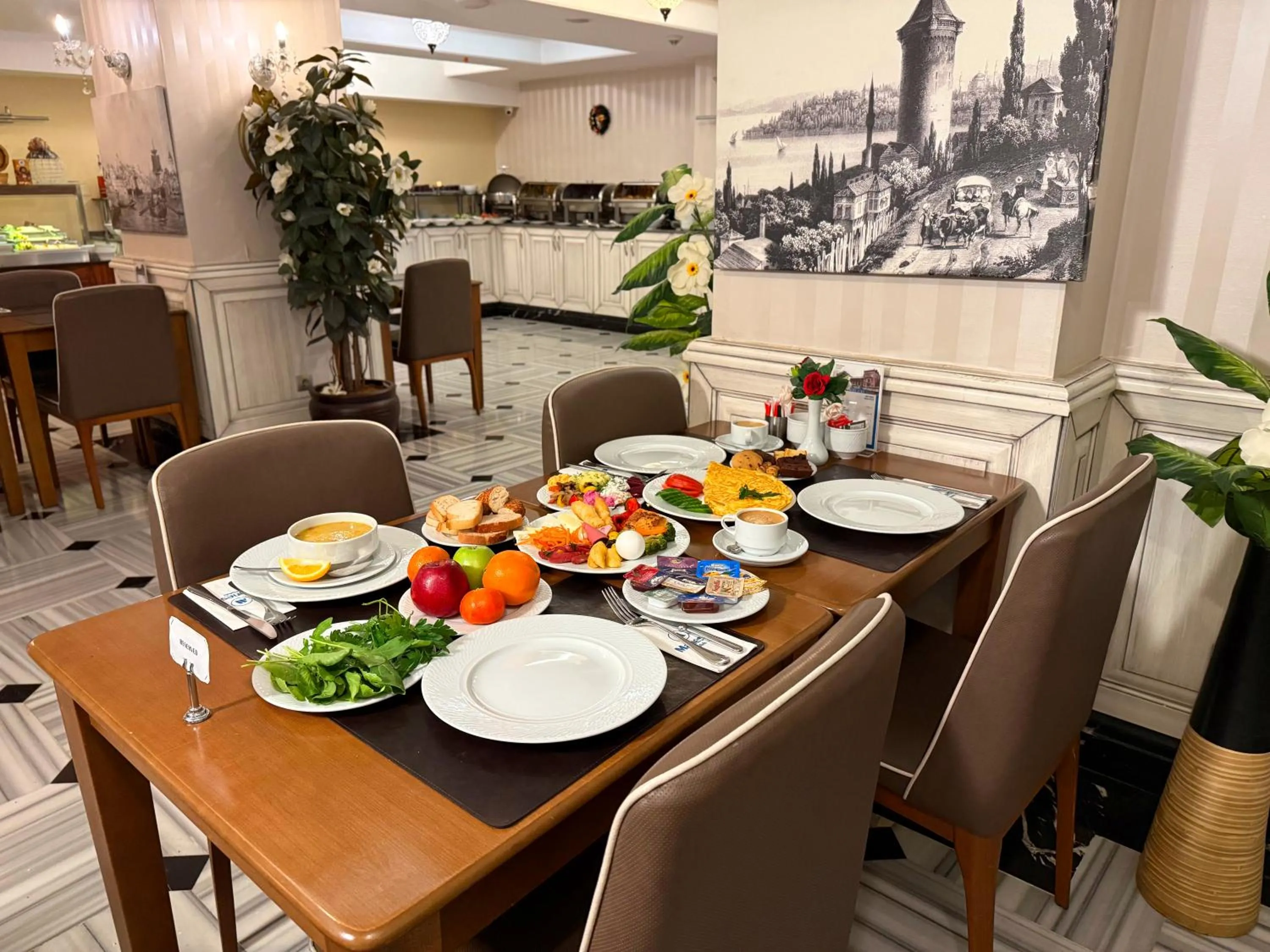 Breakfast in Manesol Old City Bosphorus