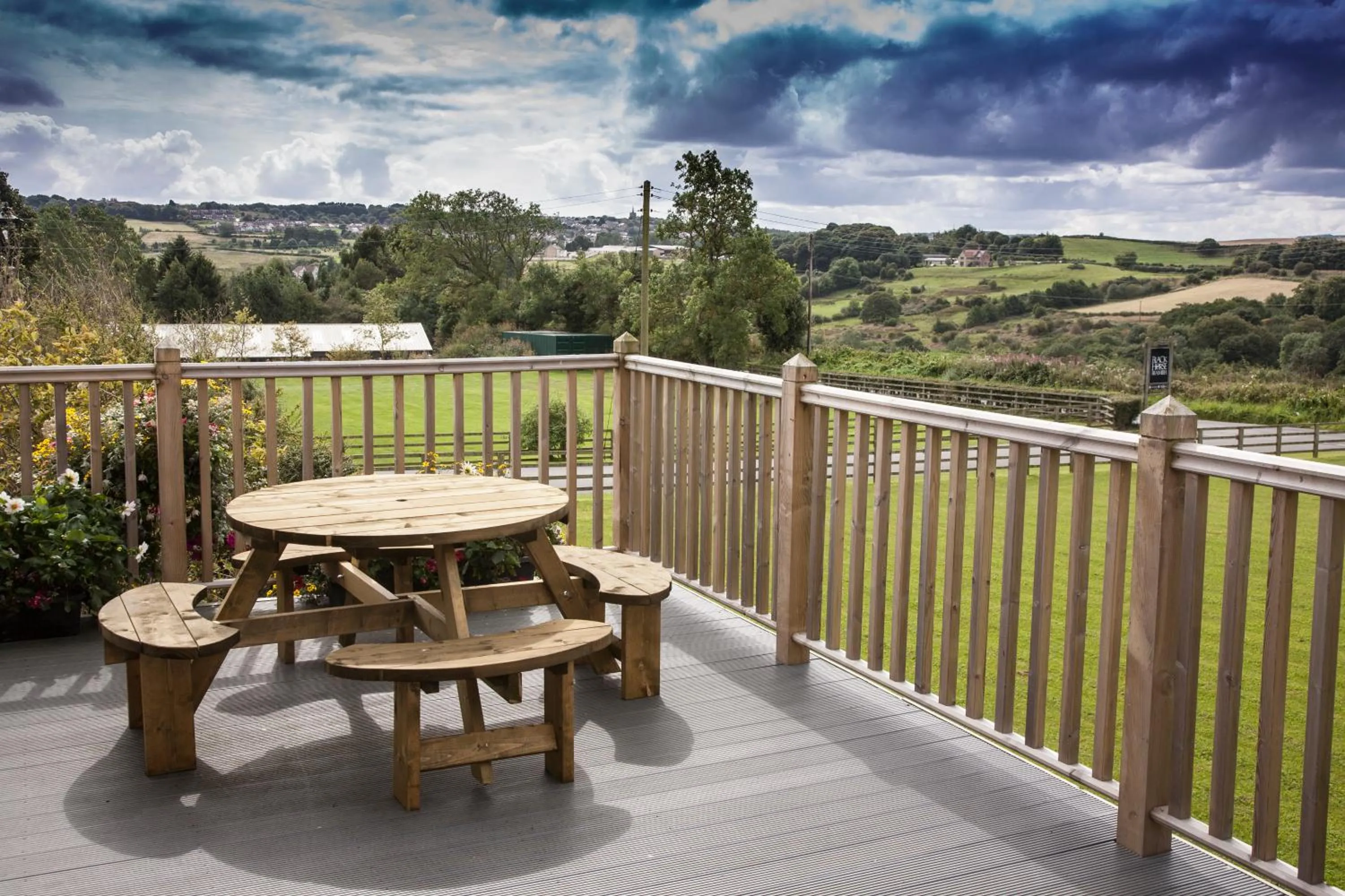 Patio in Black Horse Beamish