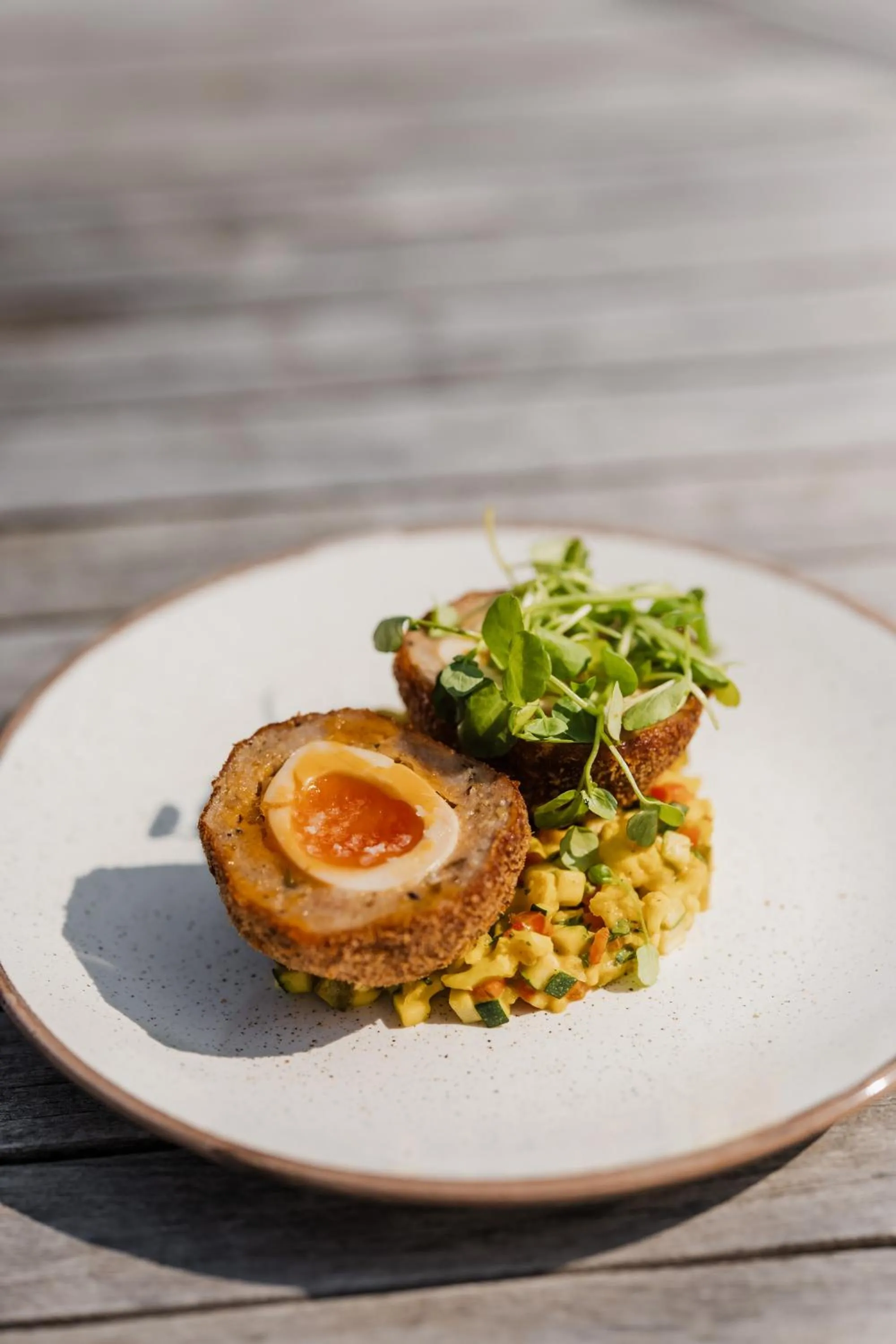 Food close-up in Black Horse Beamish