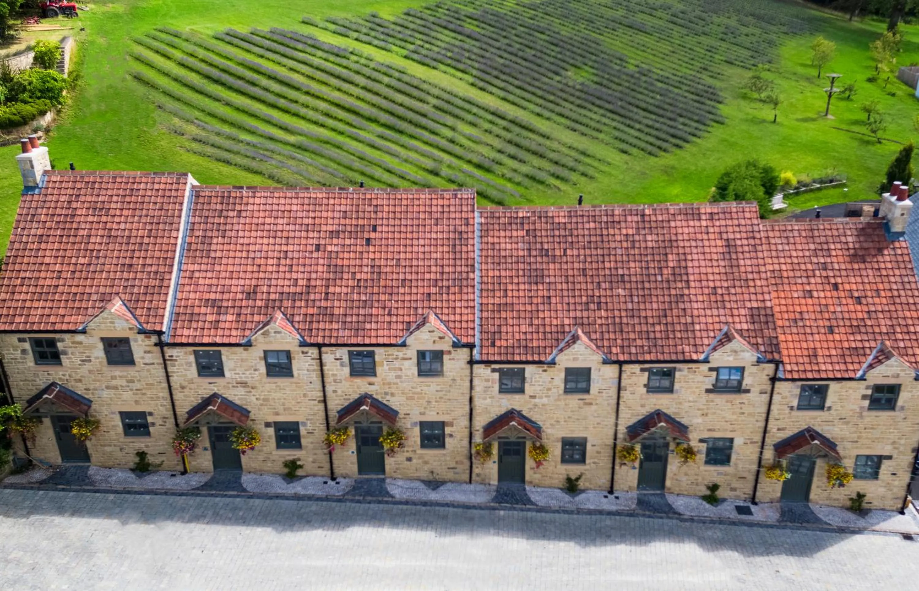 Bird's eye view in Black Horse Beamish