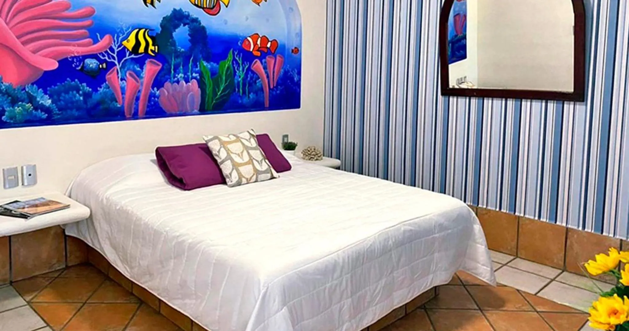 Bed in Hotel Yauco