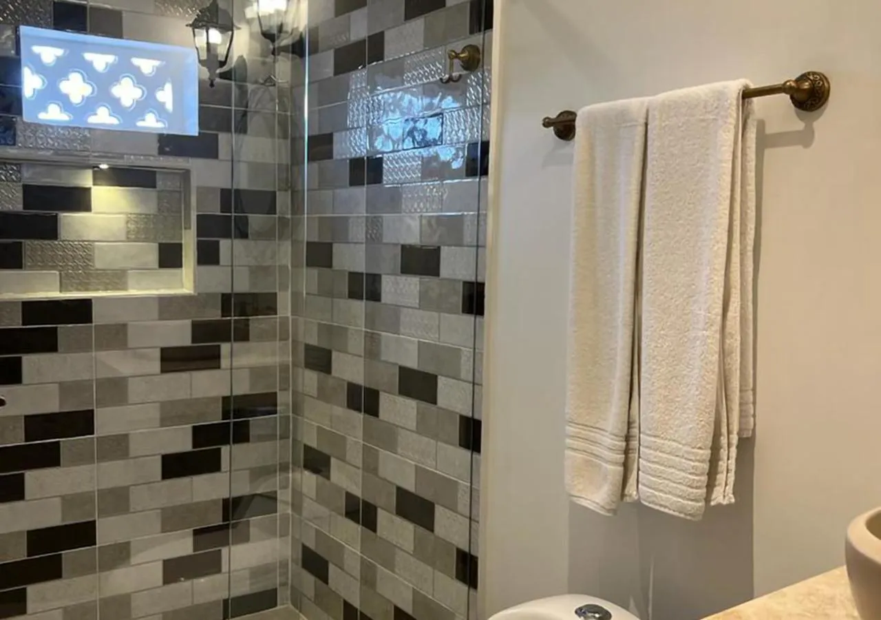 Shower in Hotel Dorado Plaza Boutique Calle del Arsenal