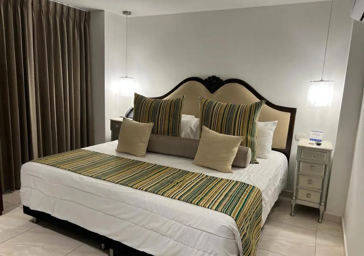 Bed in Hotel Dorado Plaza Boutique Calle del Arsenal
