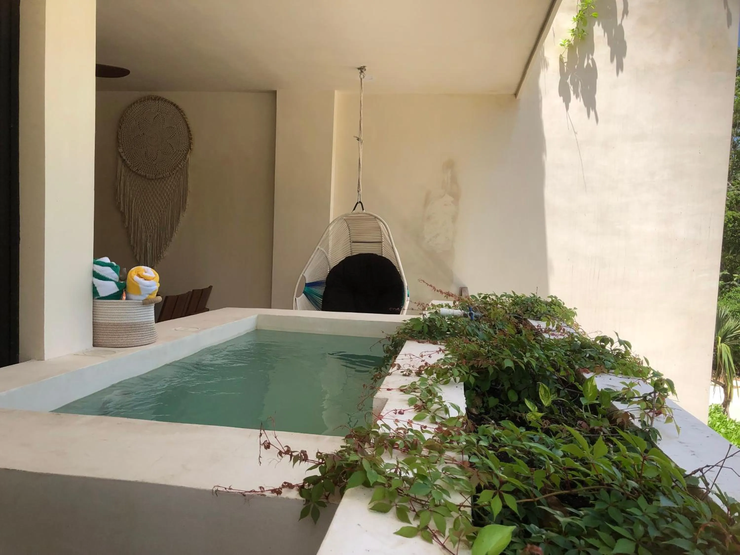 Swimming pool in Condominio Talulah Living Tulum