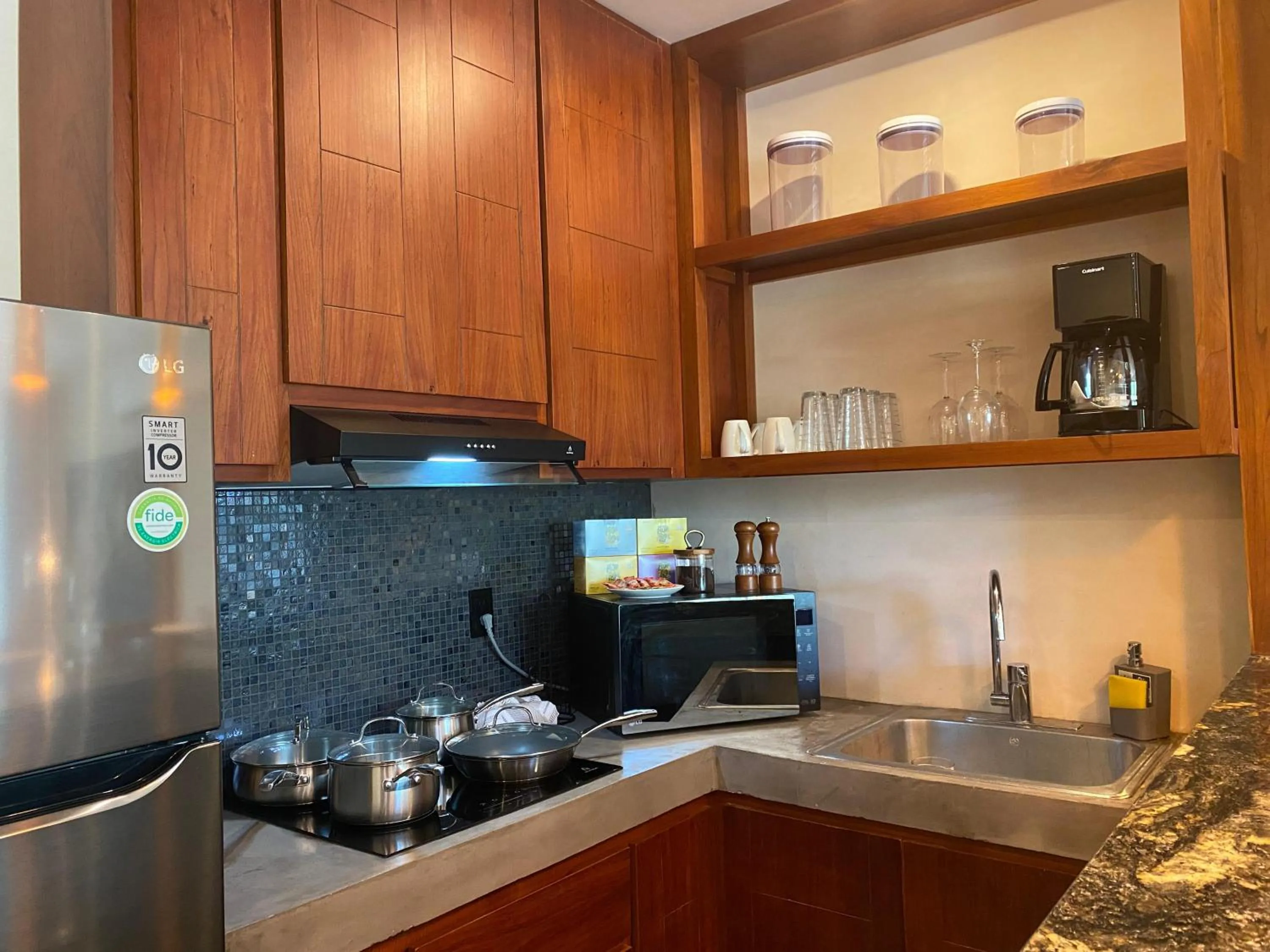 Kitchen or kitchenette in Condominio Talulah Living Tulum