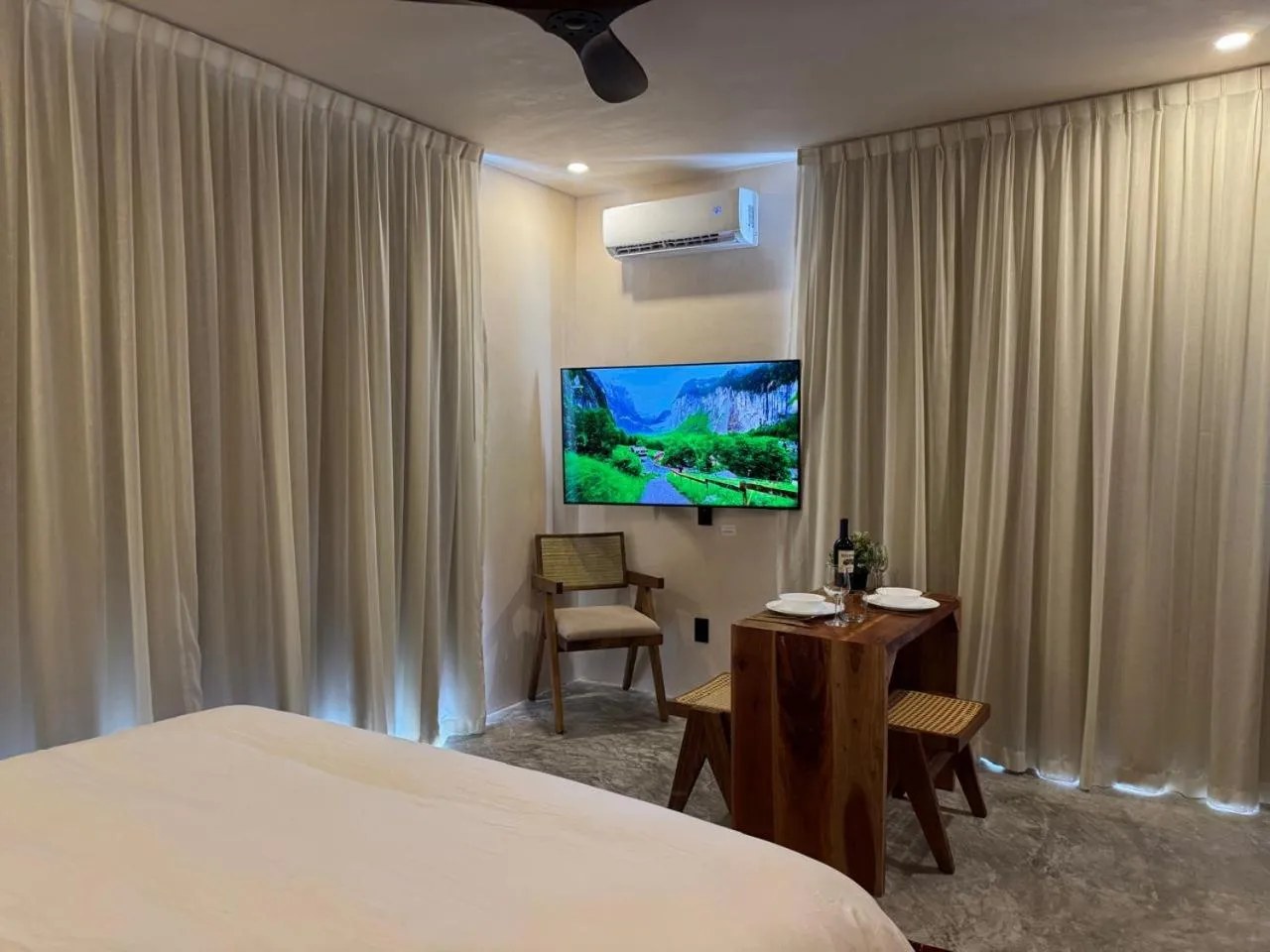 TV and multimedia, Bed in Condominio Talulah Living Tulum