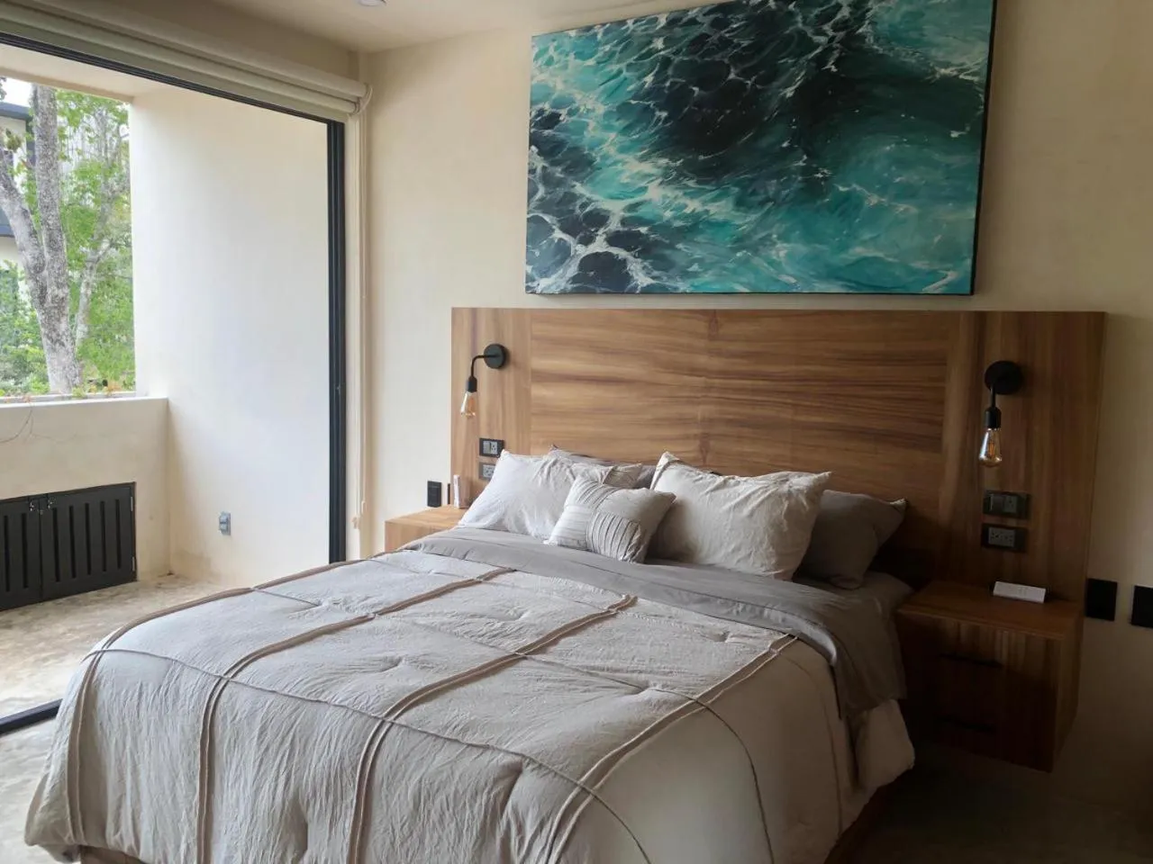 Photo of the whole room, Bed in Condominio Talulah Living Tulum