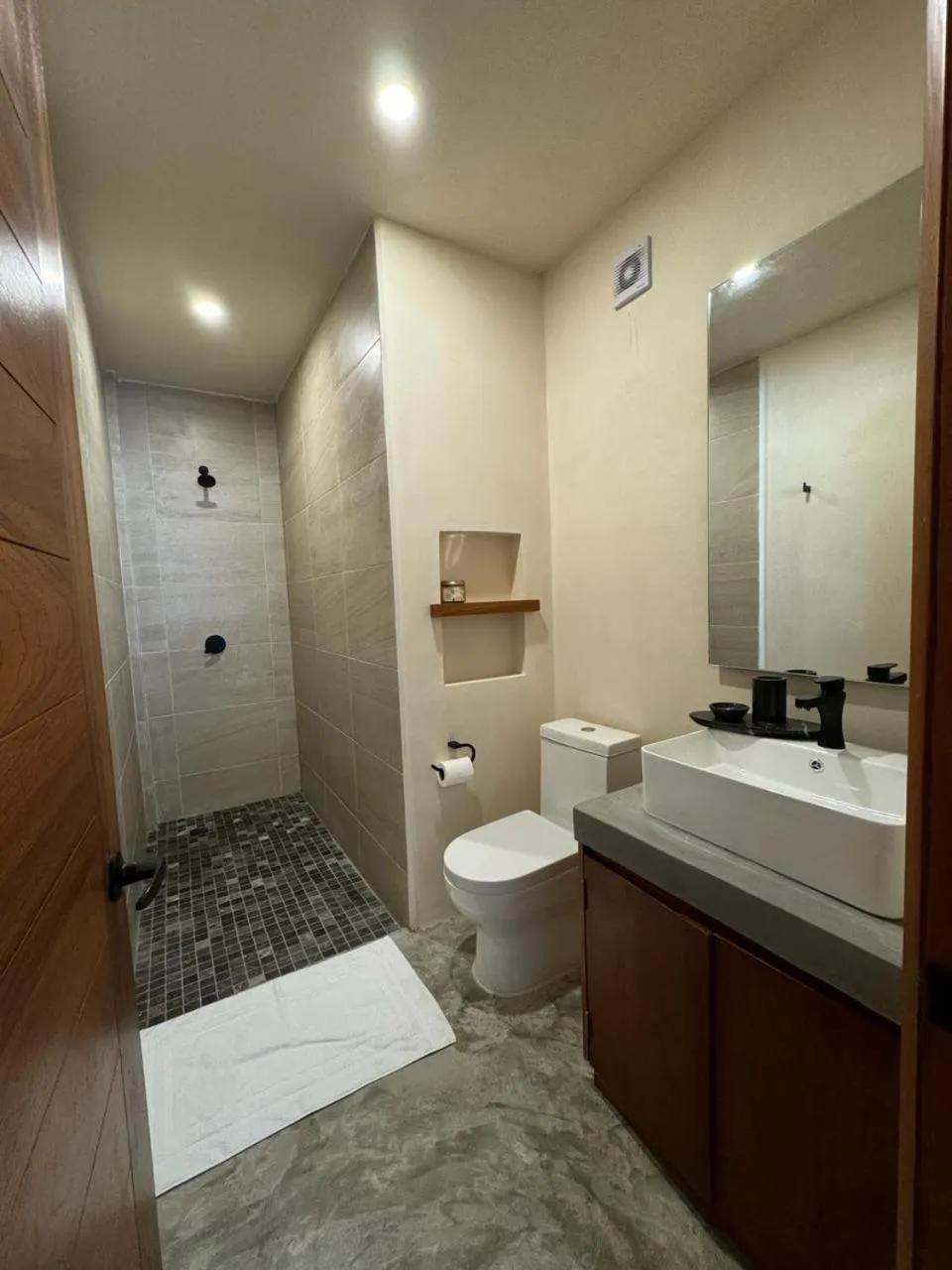 Shower in Condominio Talulah Living Tulum