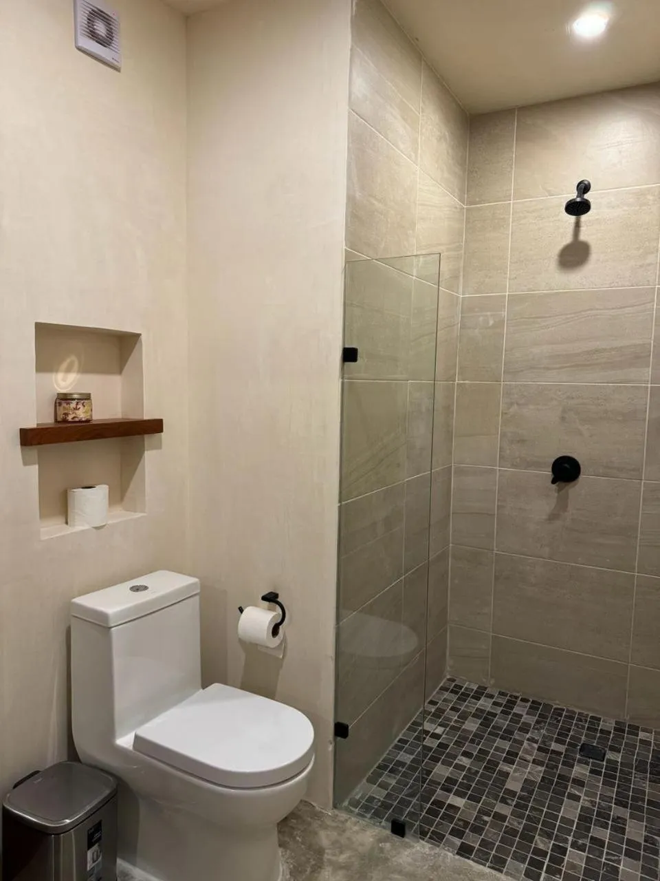 Shower in Condominio Talulah Living Tulum