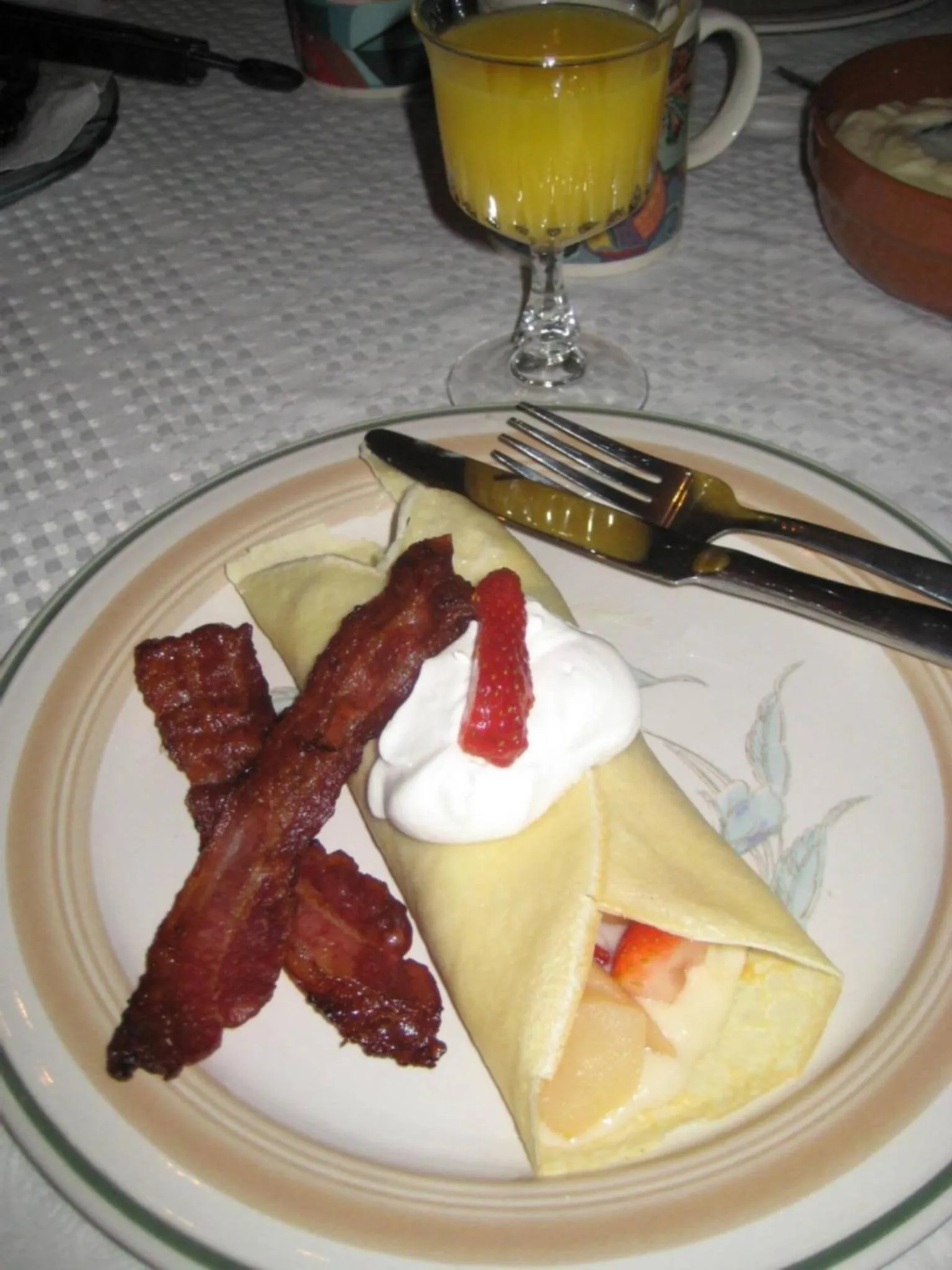 Food close-up in Phoenix House B&B