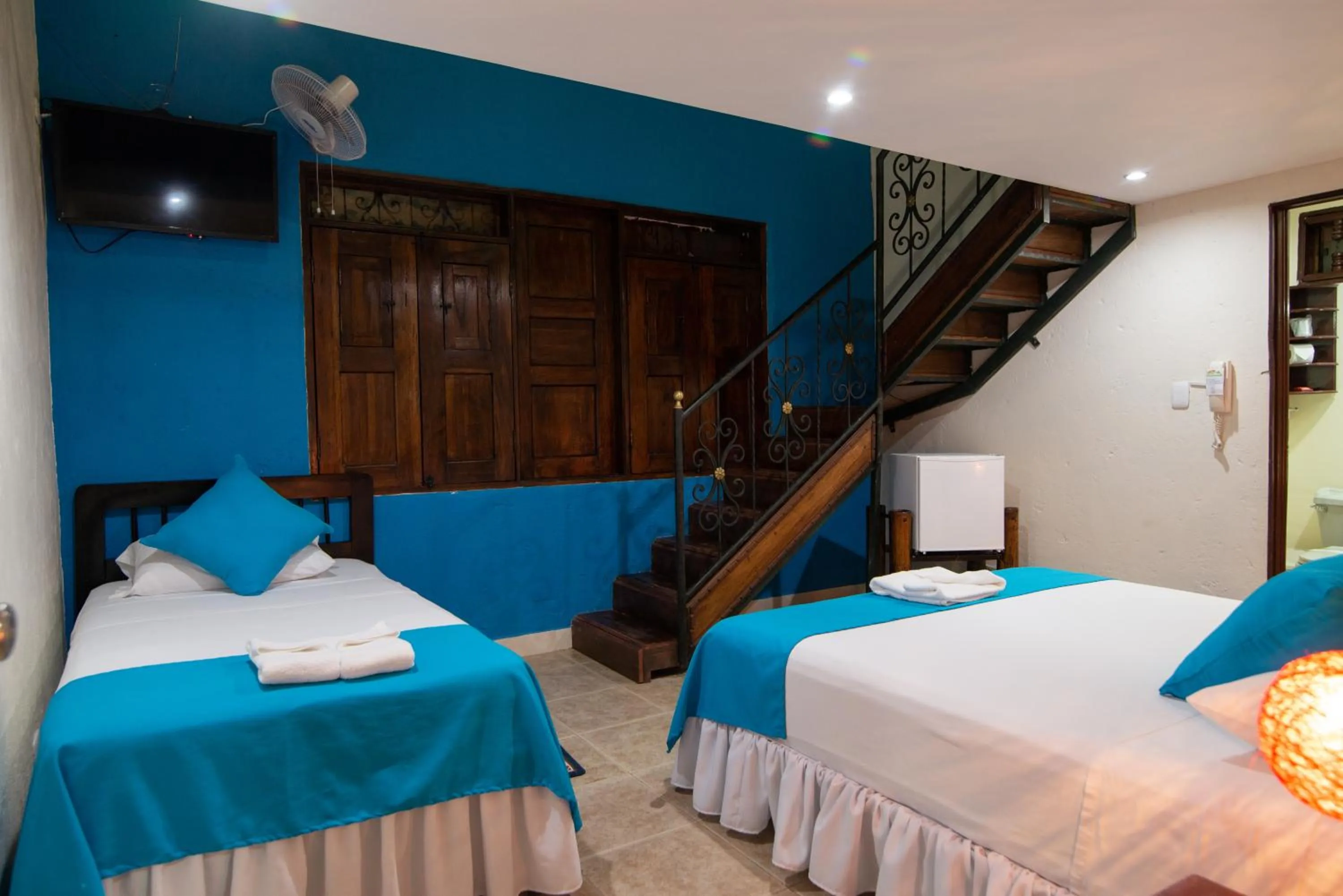 Bed in Hotel Campestre Los Tucanes