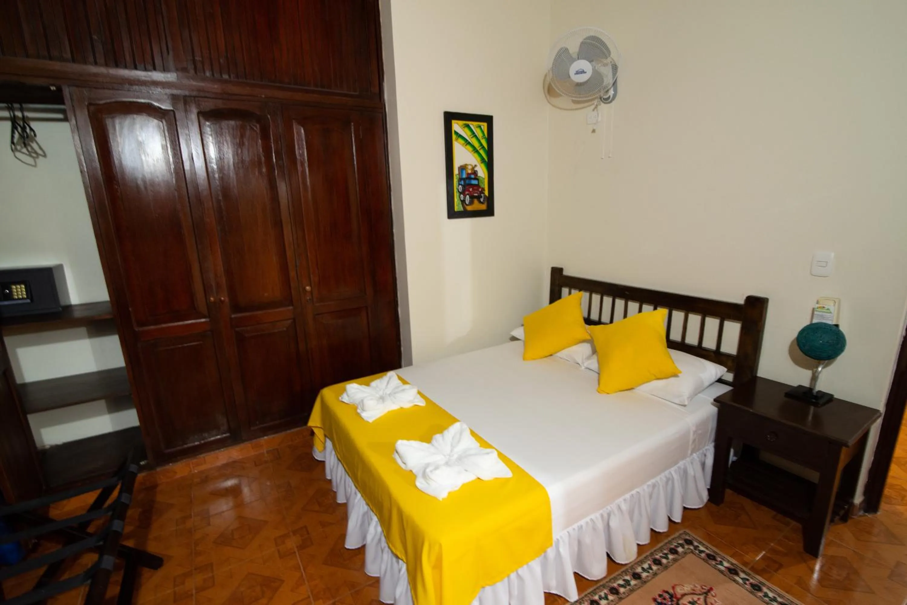 Bed in Hotel Campestre Los Tucanes