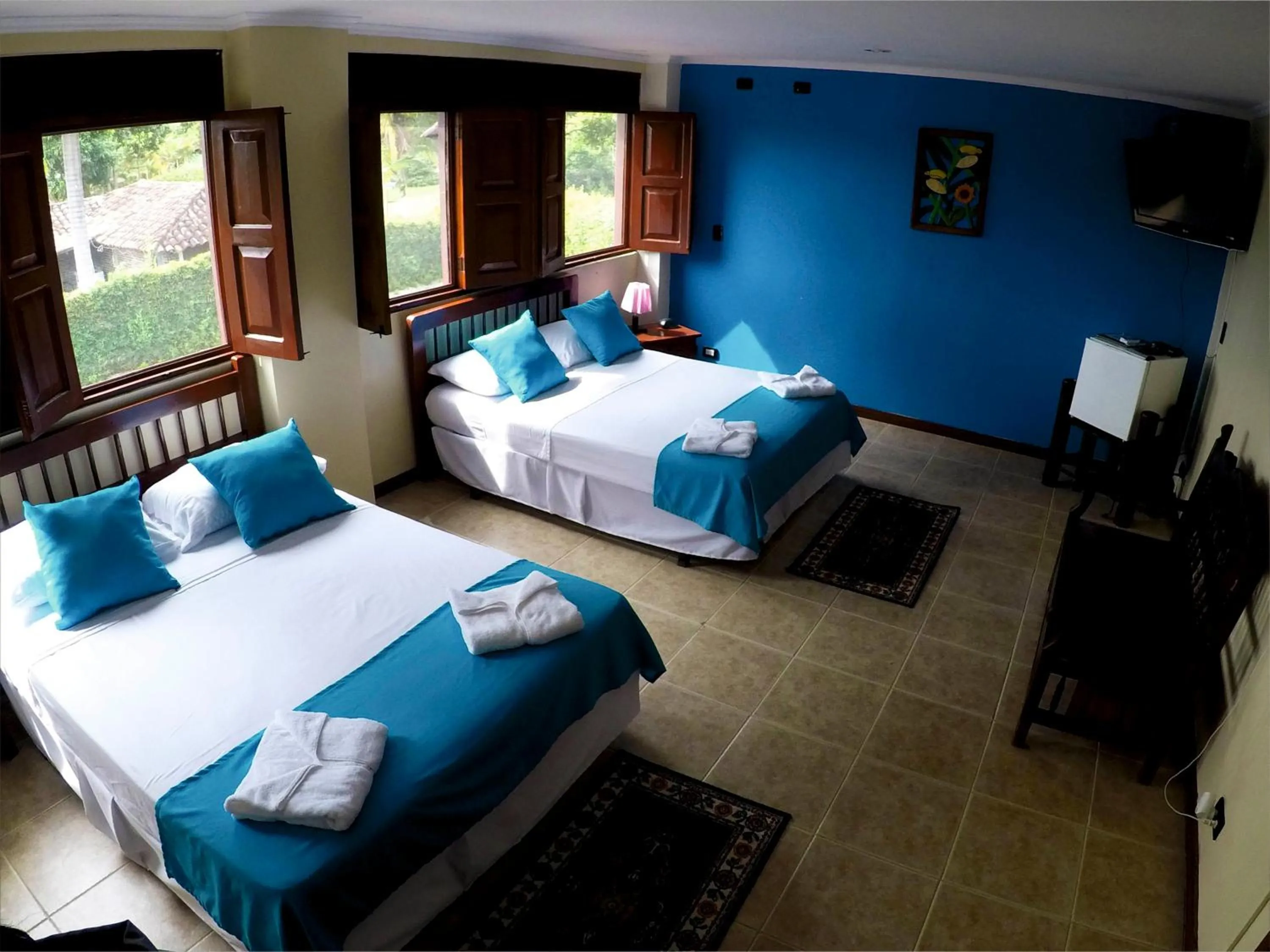 Photo of the whole room, Bed in Hotel Campestre Los Tucanes
