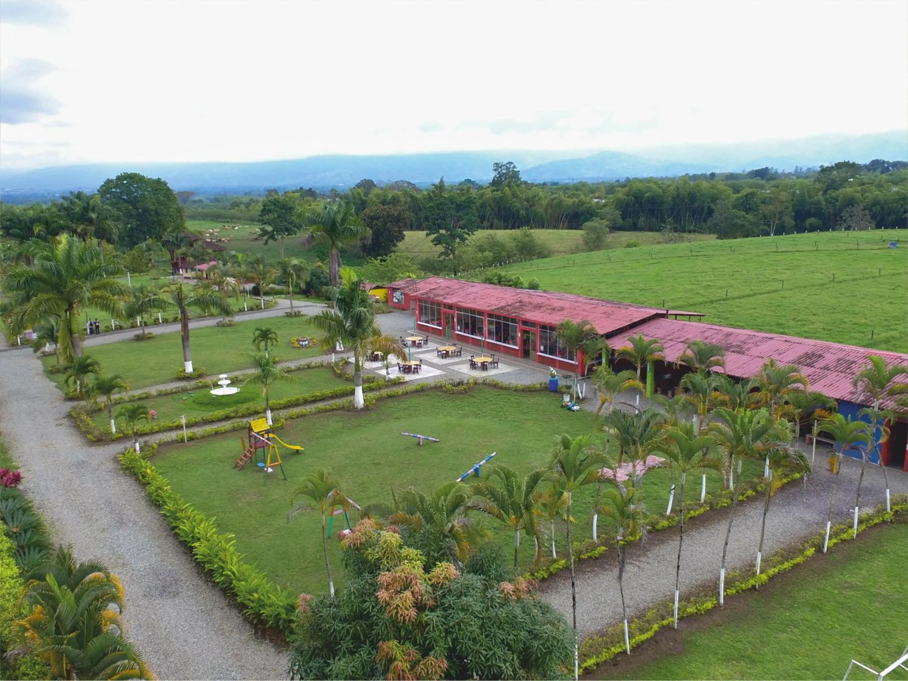 Bird's eye view in Hotel Campestre Los Tucanes