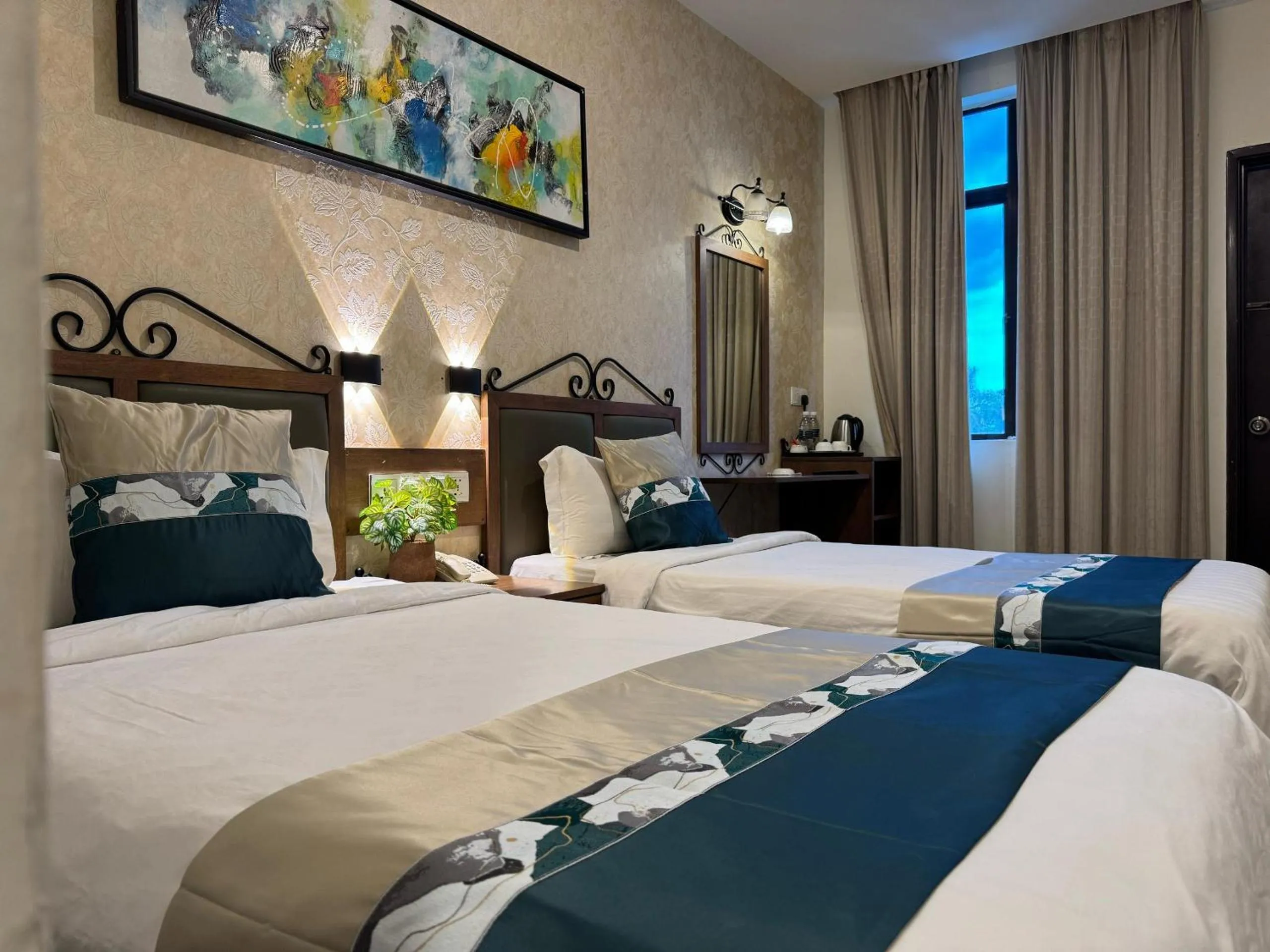 Bed in K Garden Hotel (BS)