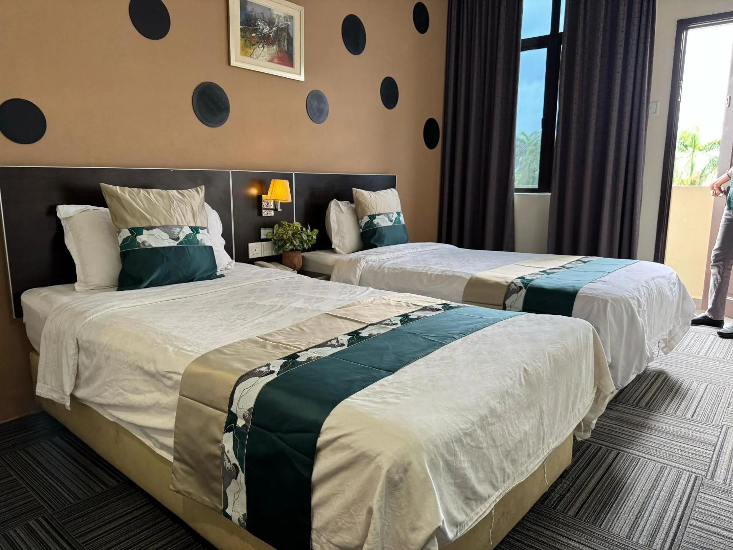 Bed in K Garden Hotel (BS)