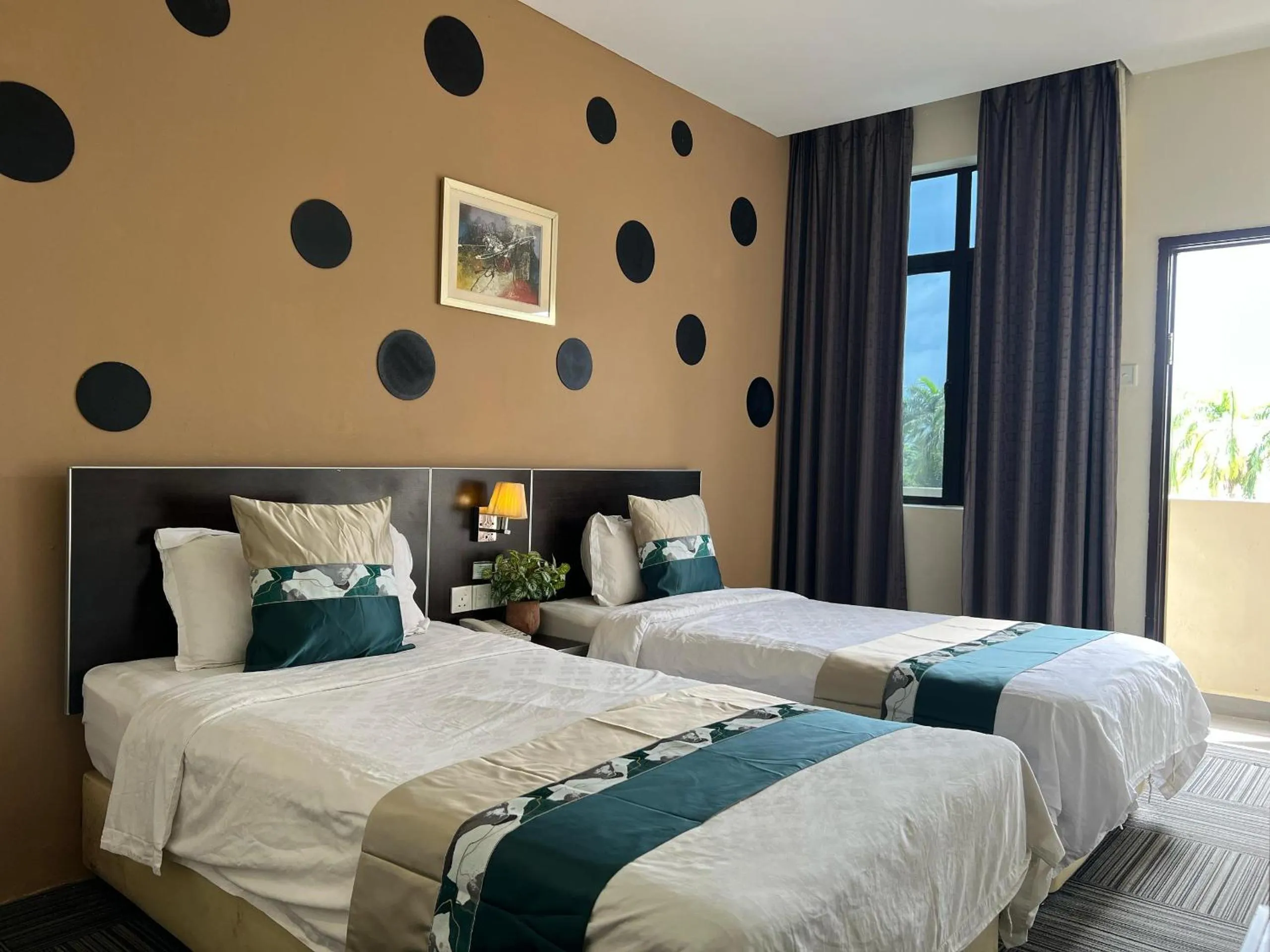 Bed in K Garden Hotel (BS)