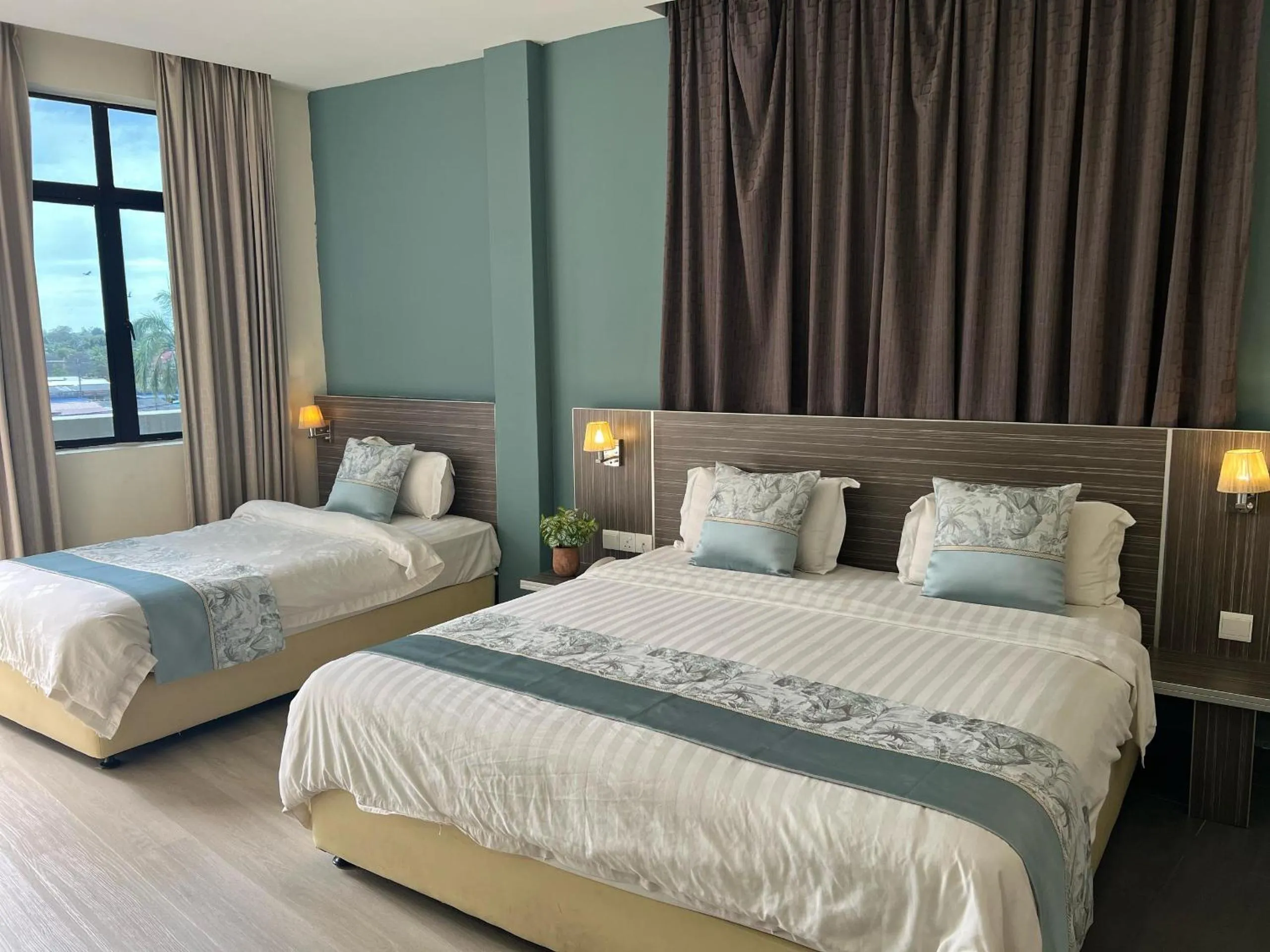 Bed in K Garden Hotel (BS)