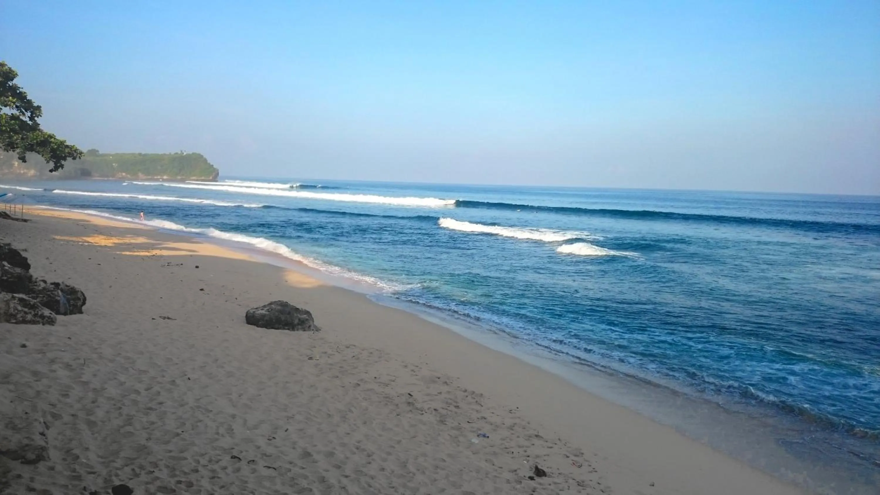 Beach in Balangan Paradise Hostel and Restaurant
