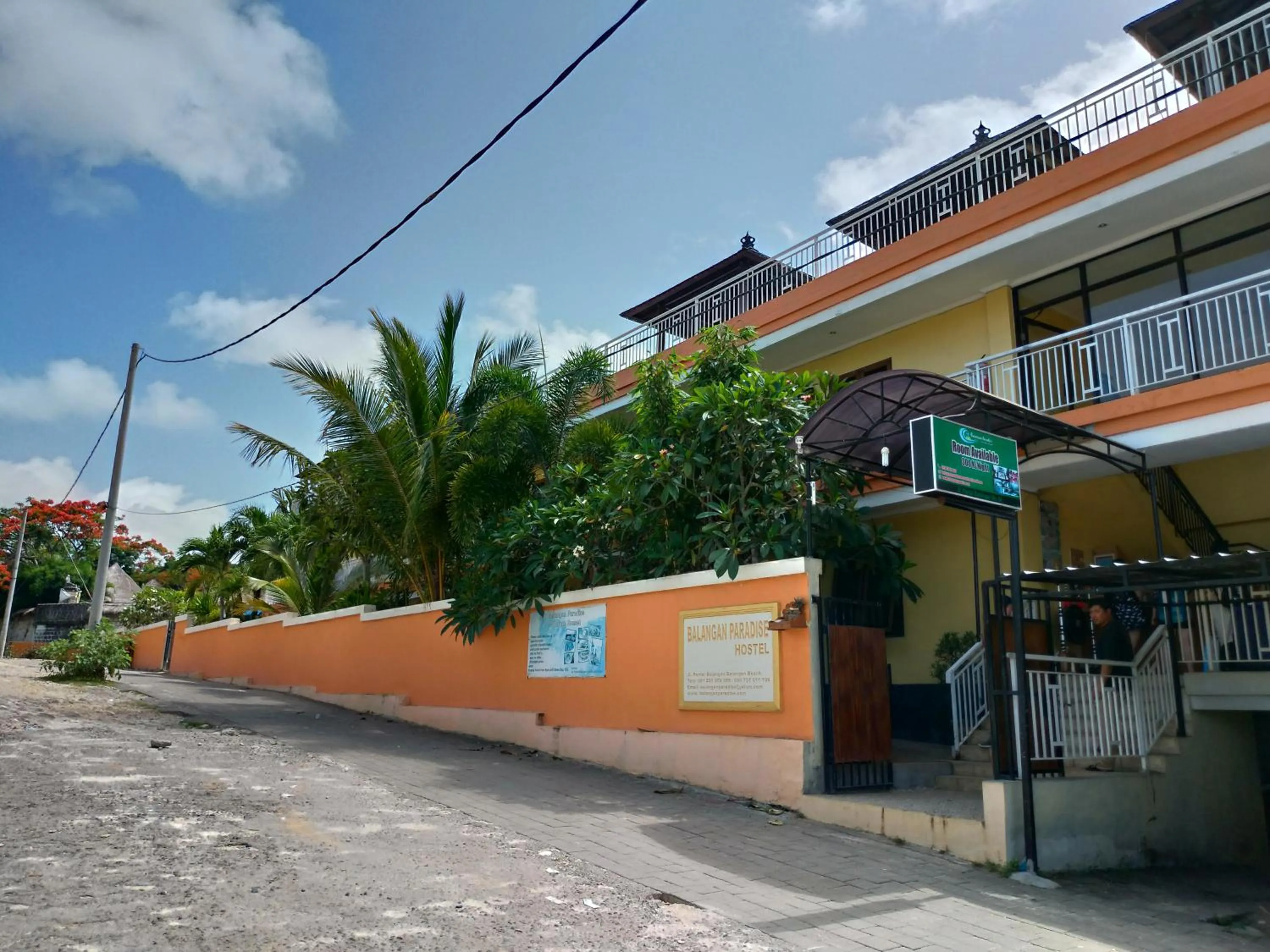 Floor plan in Balangan Paradise Hostel and Restaurant