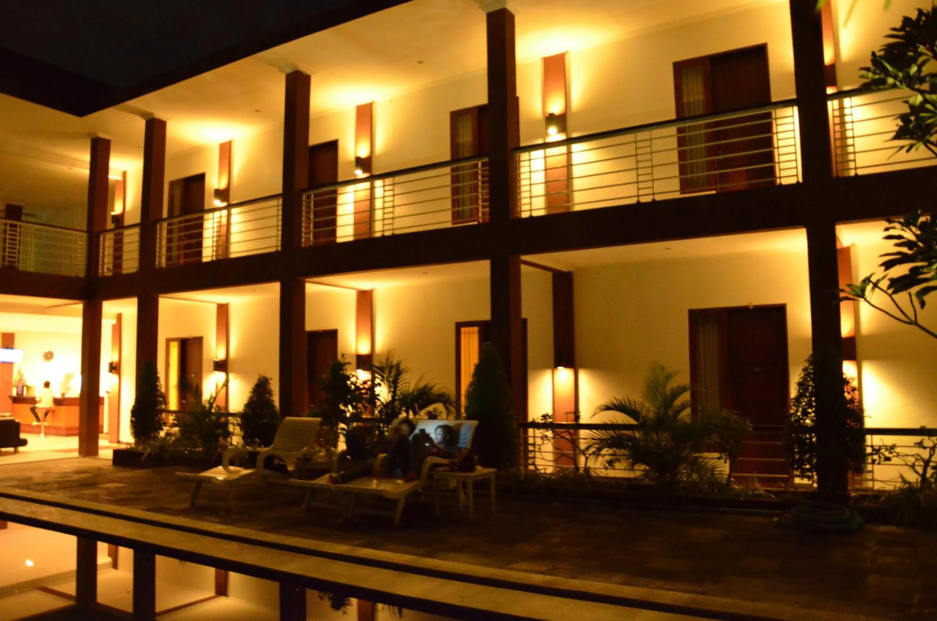 Balcony/Terrace in Jazz Hotel Palu