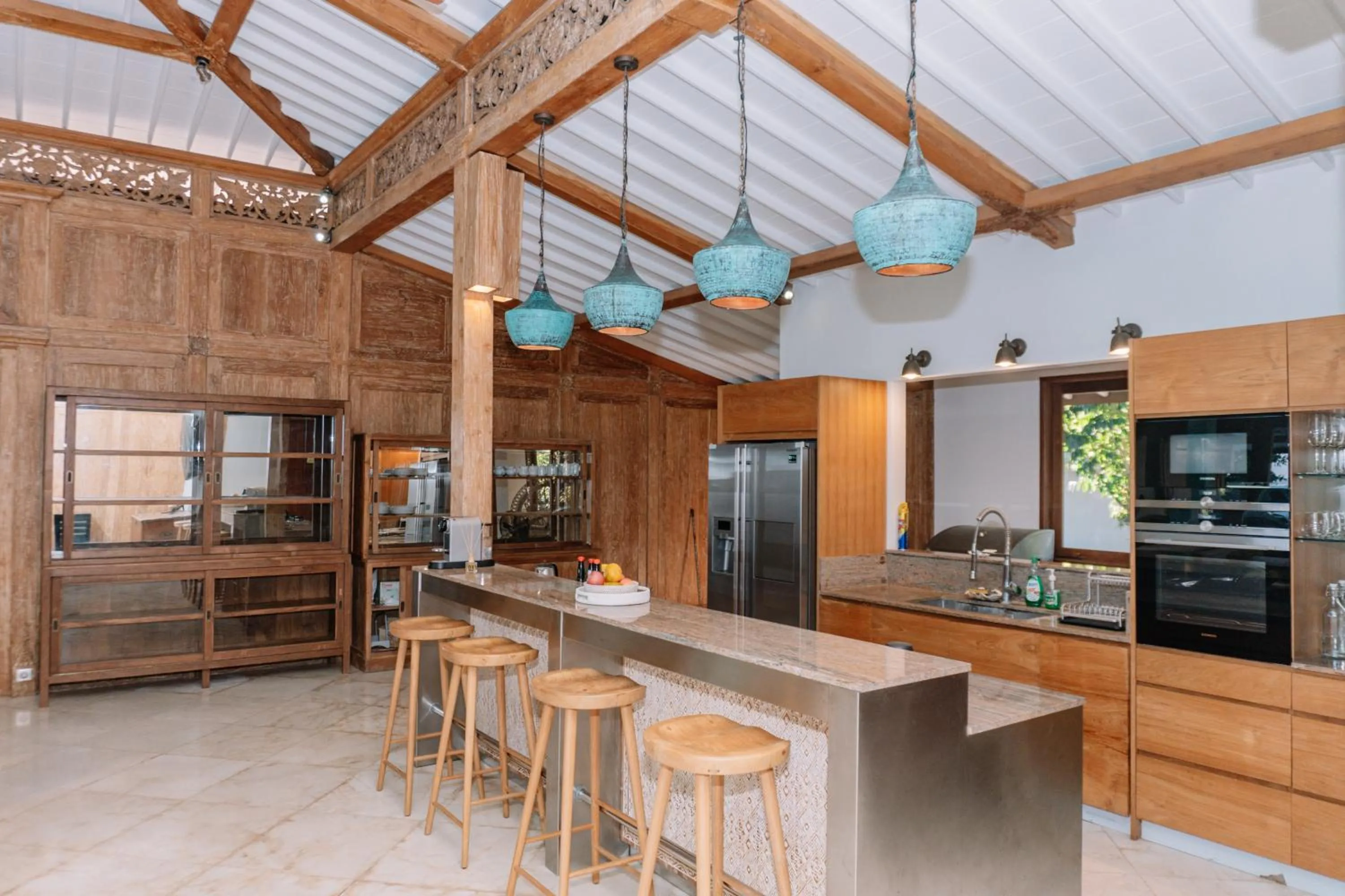 Kitchen or kitchenette in Eliana Resort And Spa