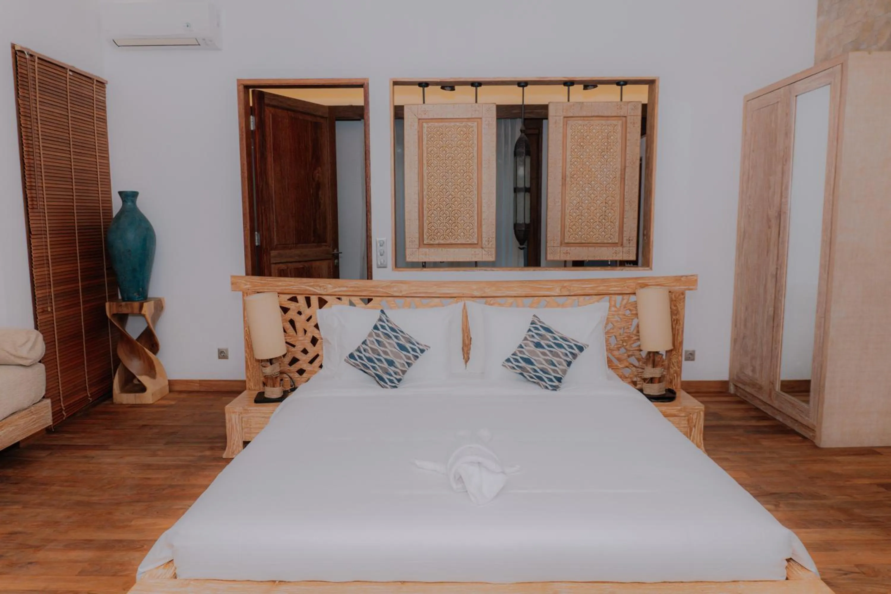 Bed in Eliana Resort And Spa