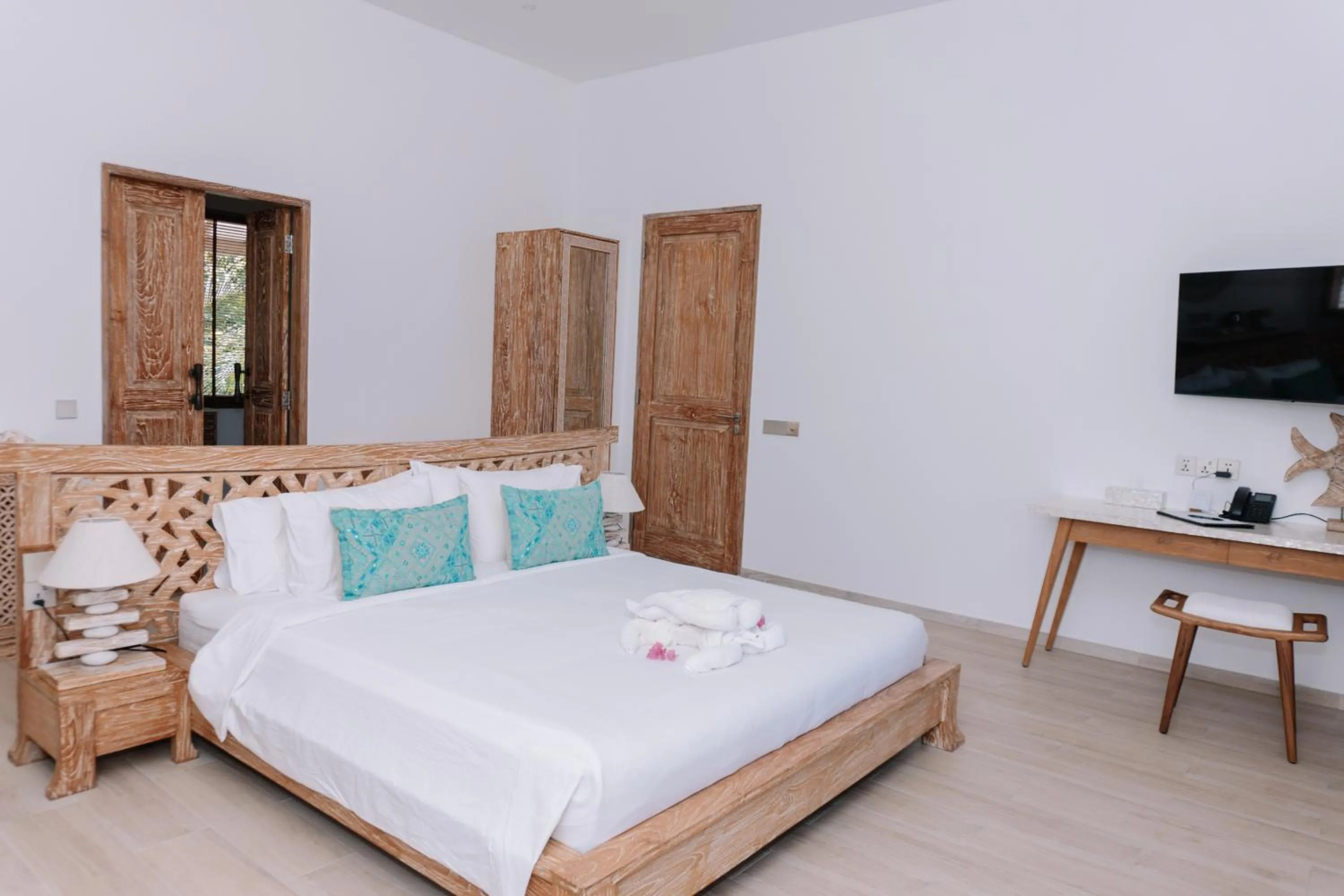 Bed in Eliana Resort And Spa