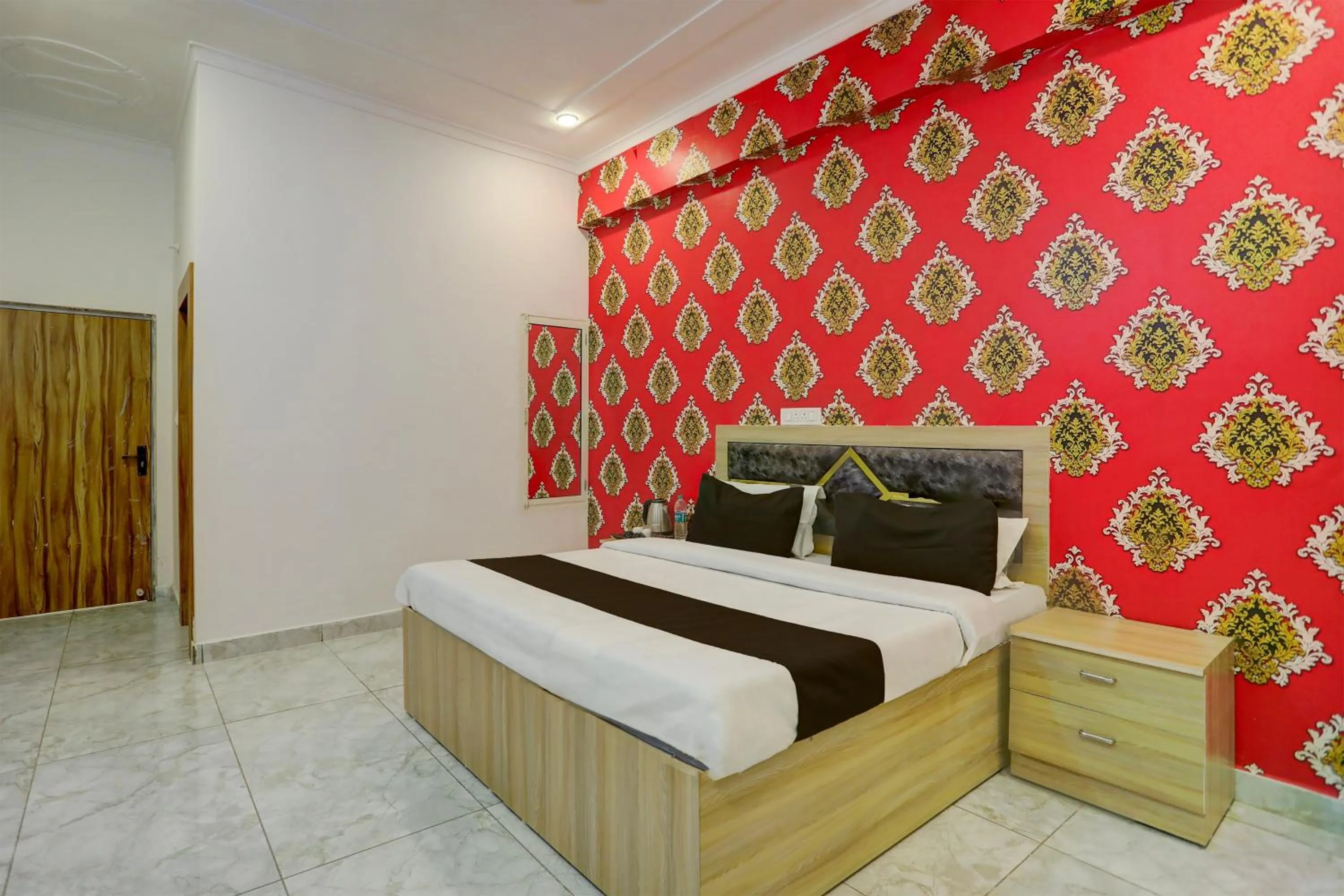 Bedroom in Hotel O BR INN