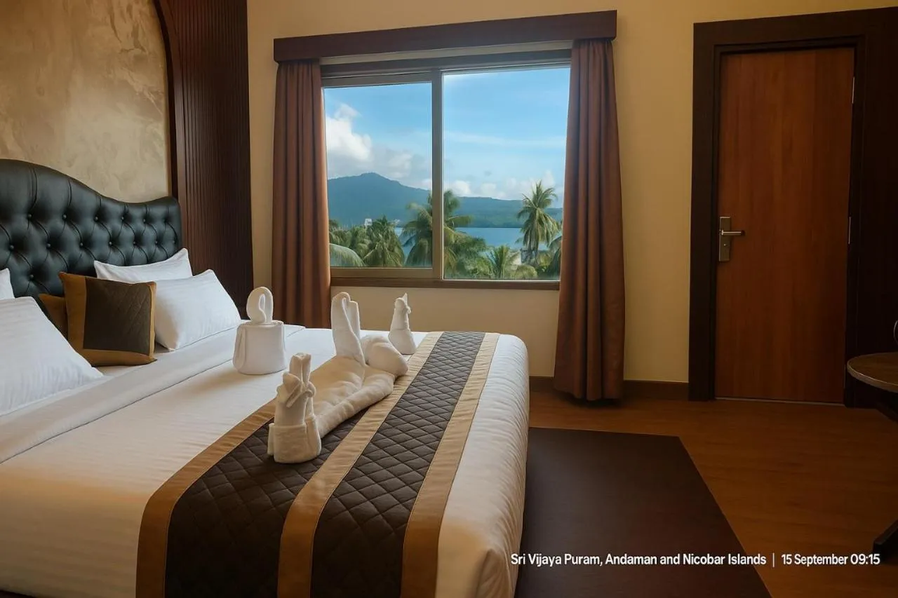 Bed in Hotel Bay Walk