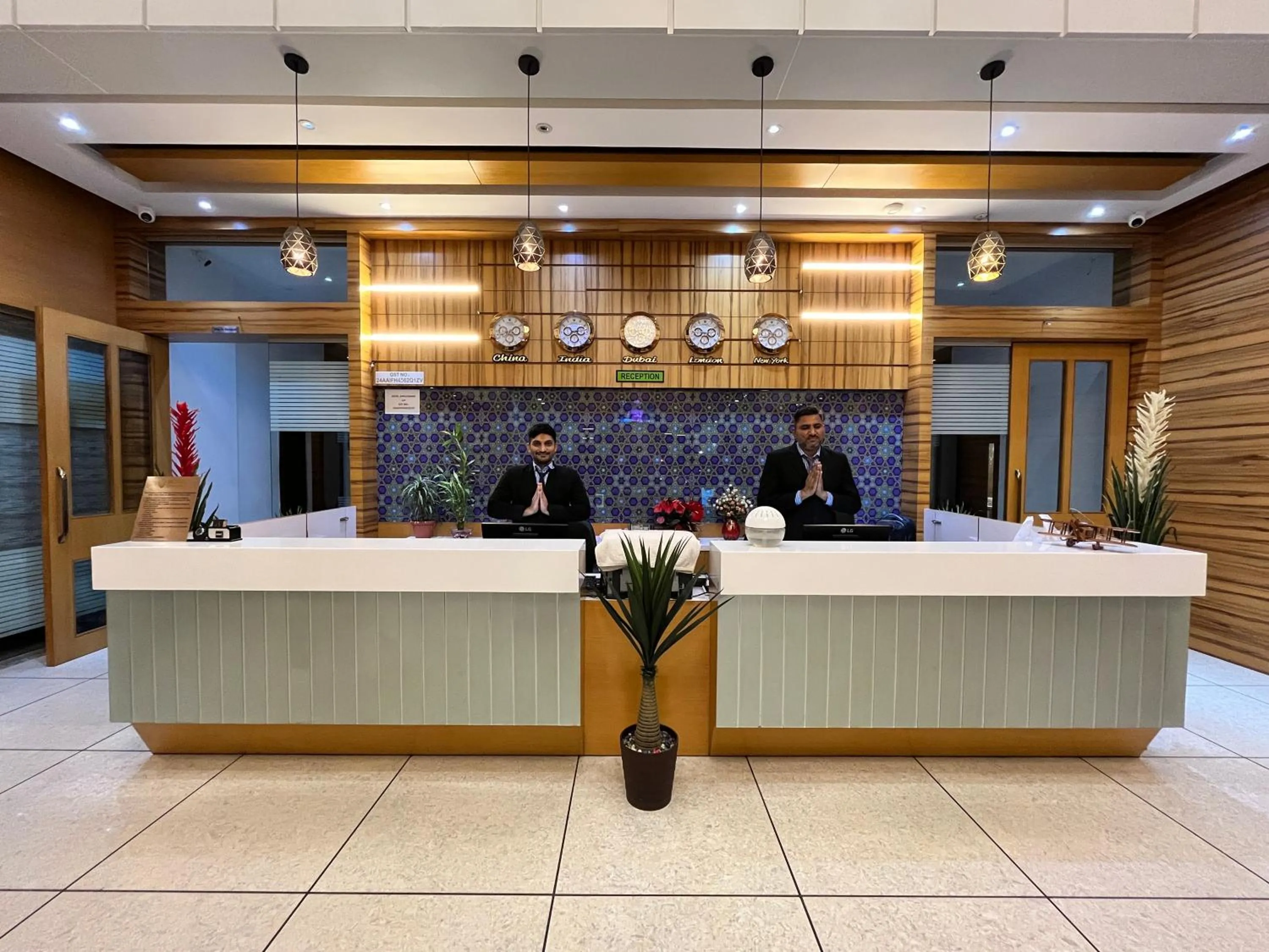 Lobby or reception in Hotel Grand Darshan Vadodara