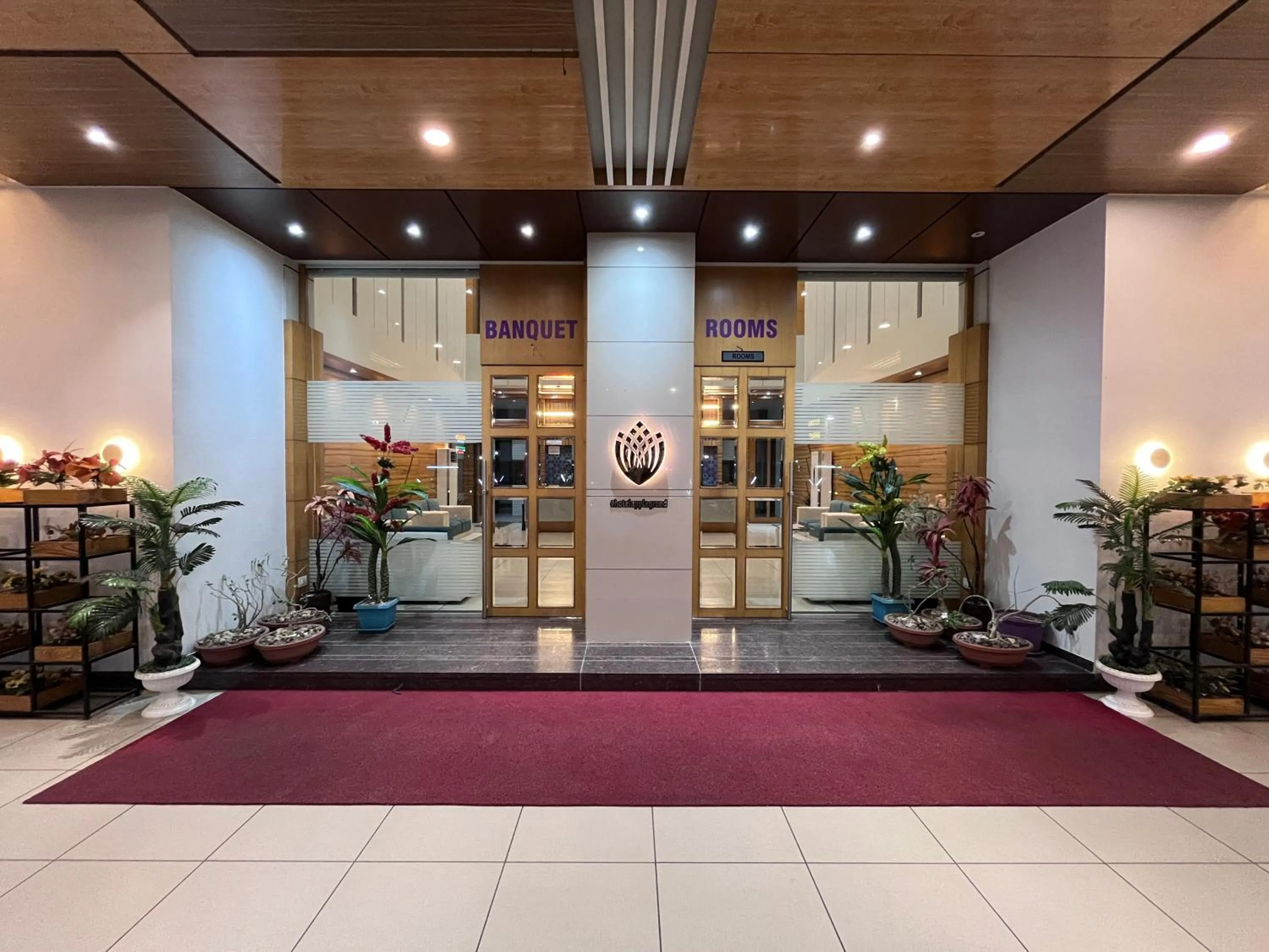 Facade/entrance in Hotel Grand Darshan Vadodara