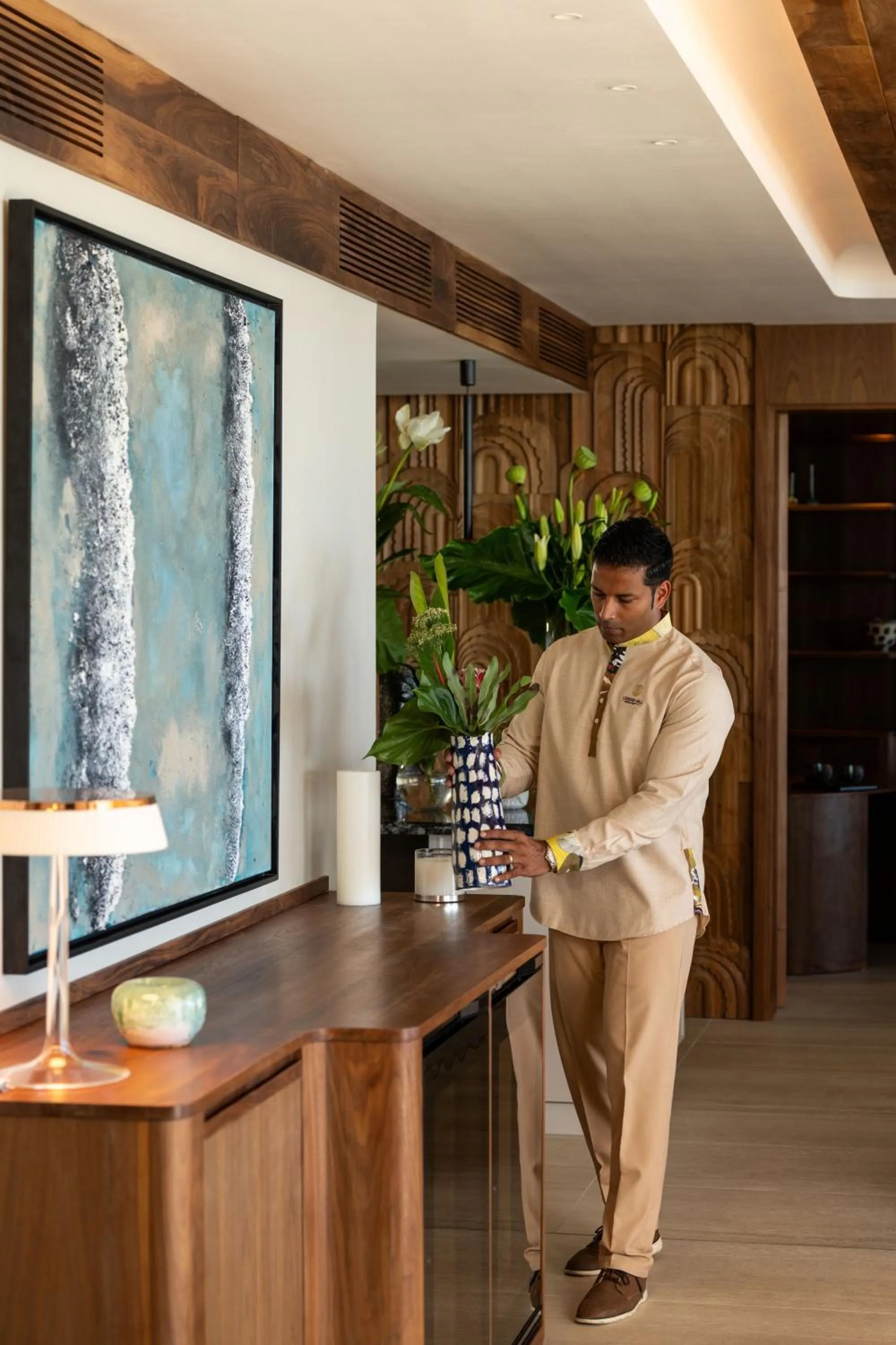 Decorative detail in Legend Hill Residences and Spa