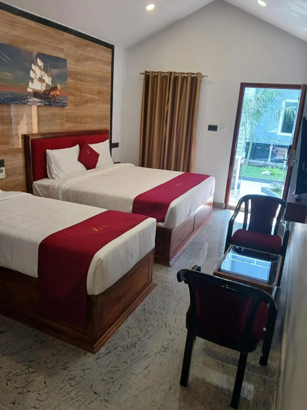 Bed in Ramraj Resort