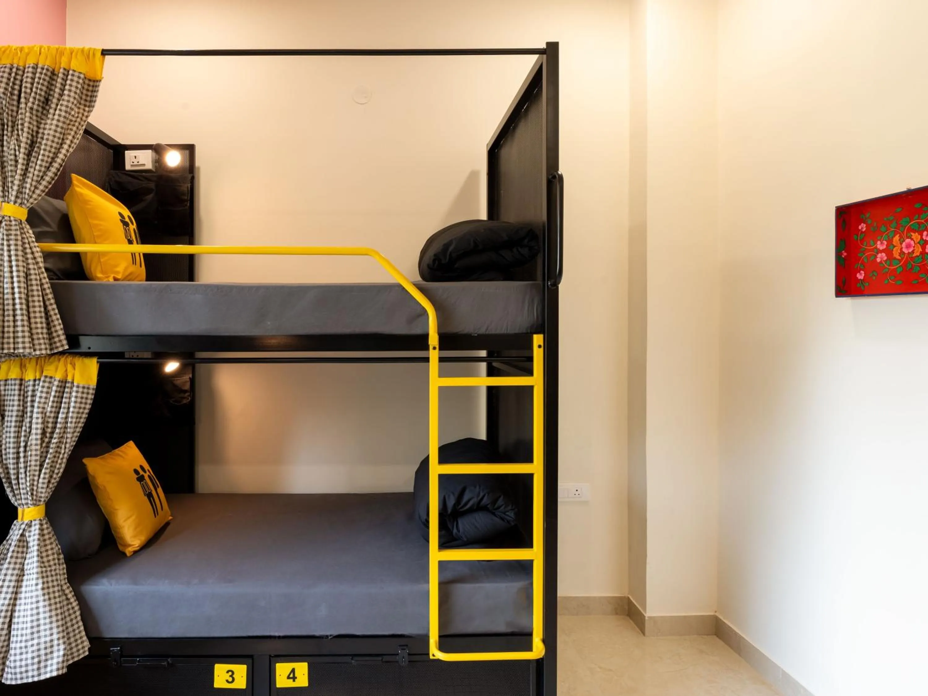 Bed in The Hosteller Jaipur, MI Road