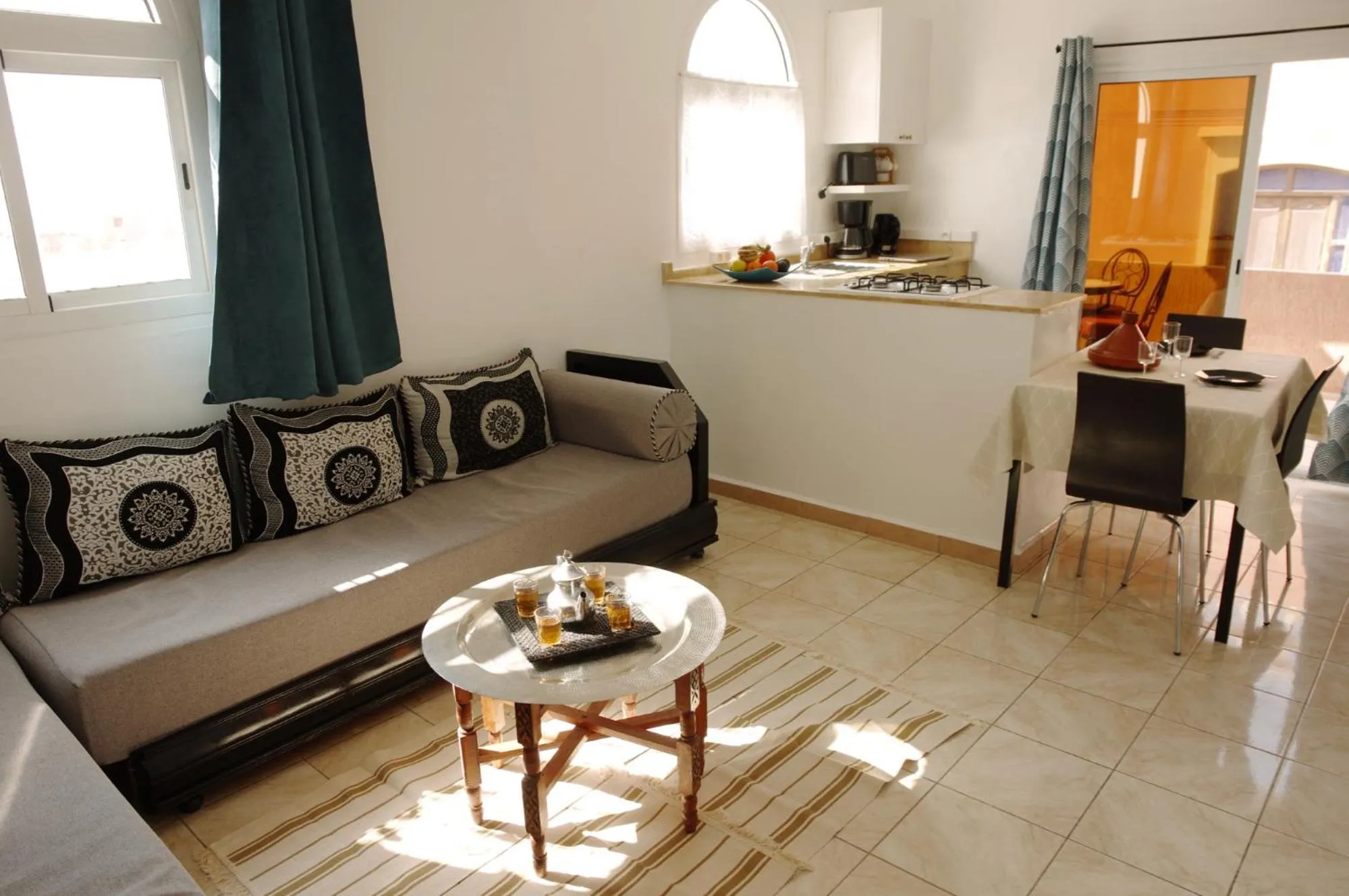 Living room in Dar Océana