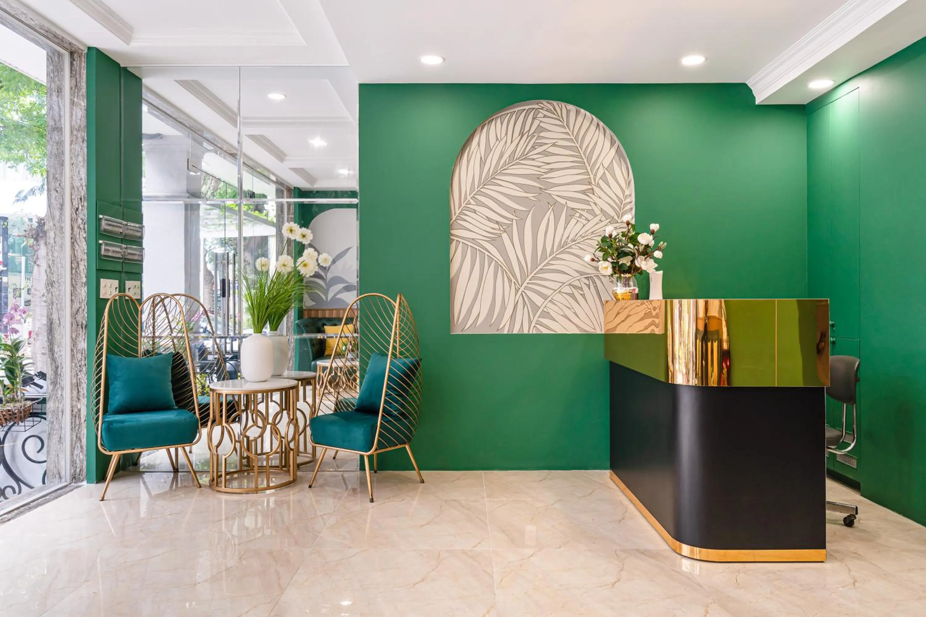 Living room in El Ocaso Boutique Hotel