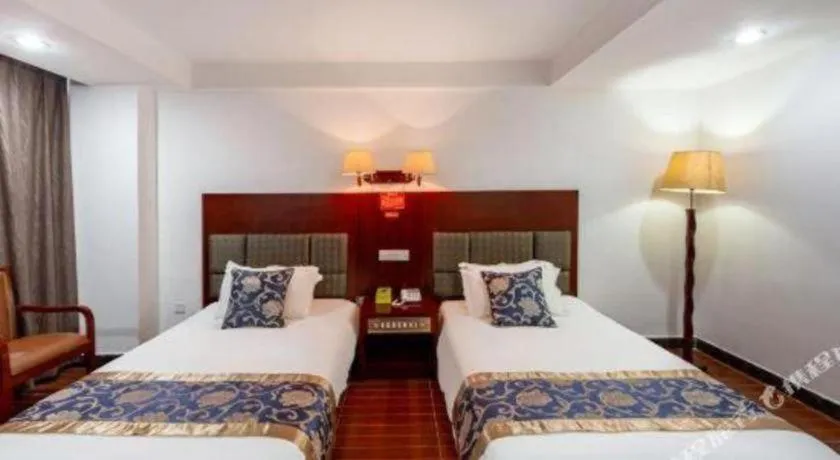 Bed in Yue Lai Yue Hotel