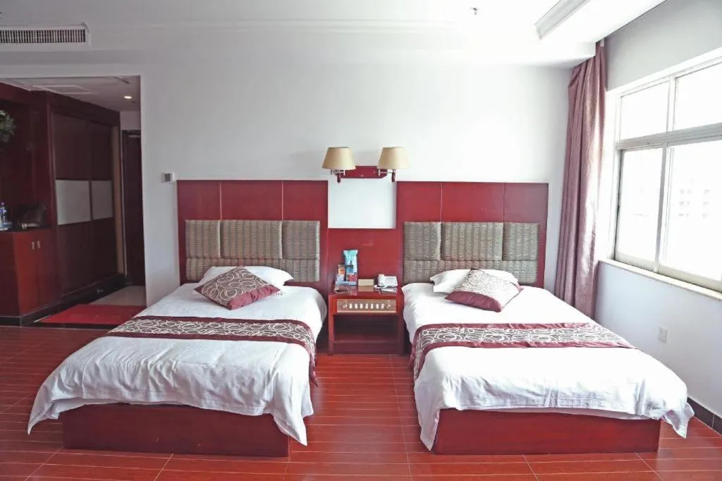 Bed in Yue Lai Yue Hotel