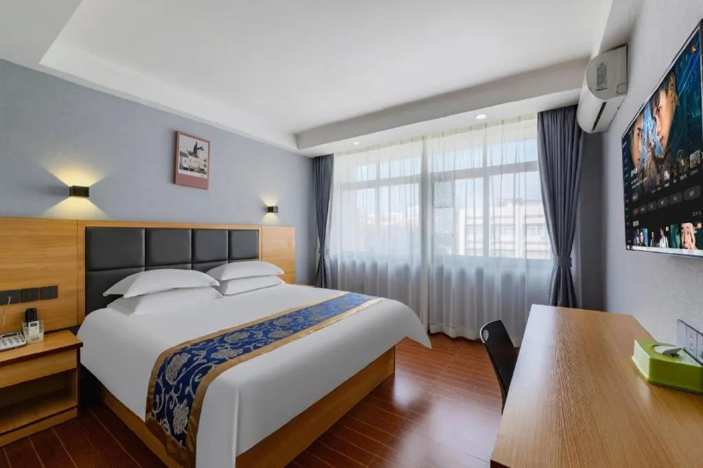 Bed in Yue Lai Yue Hotel