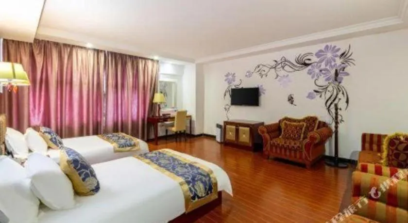 Bed in Yue Lai Yue Hotel