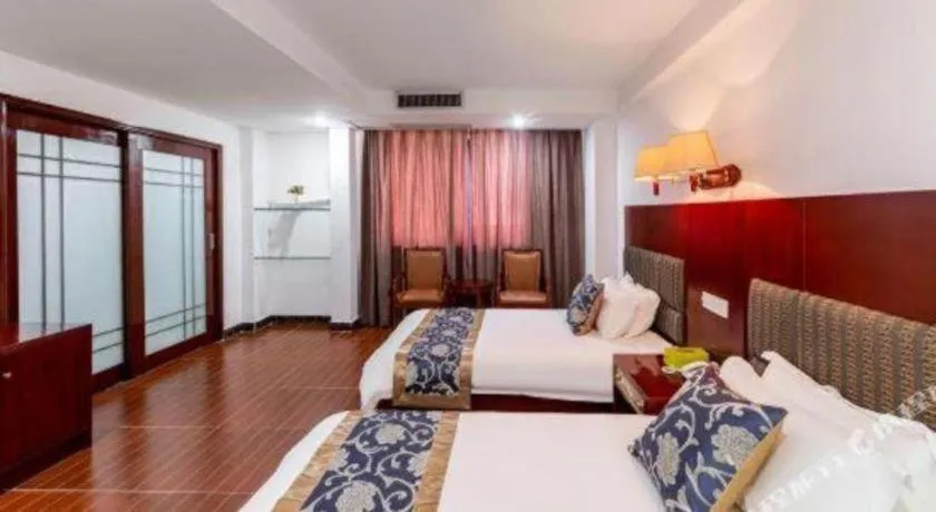 Bed in Yue Lai Yue Hotel