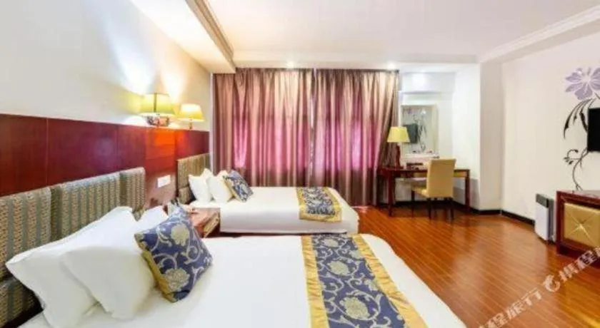 Bed in Yue Lai Yue Hotel