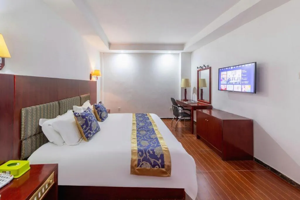 Bed in Yue Lai Yue Hotel